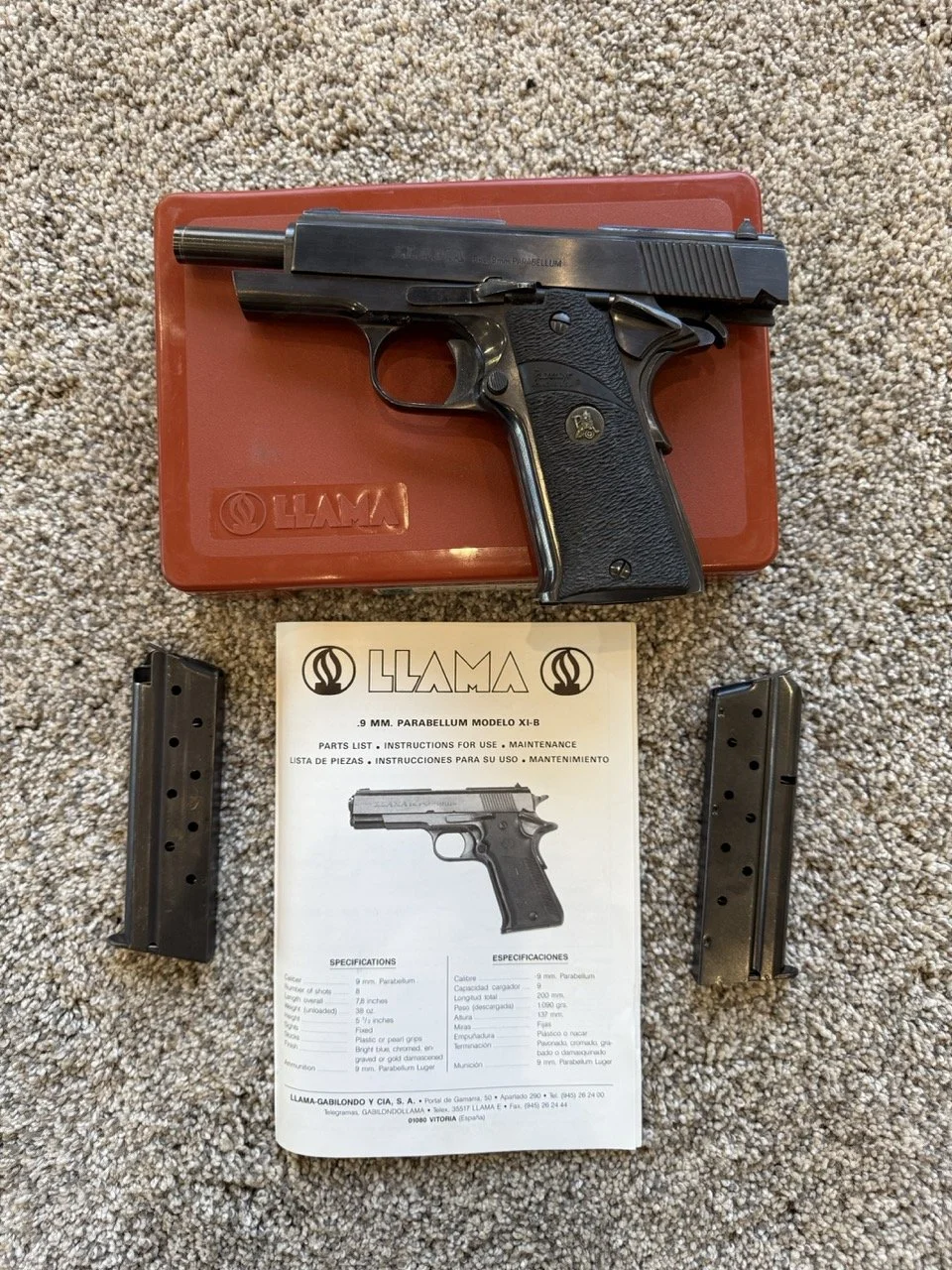 LLama 9mm Parabellum