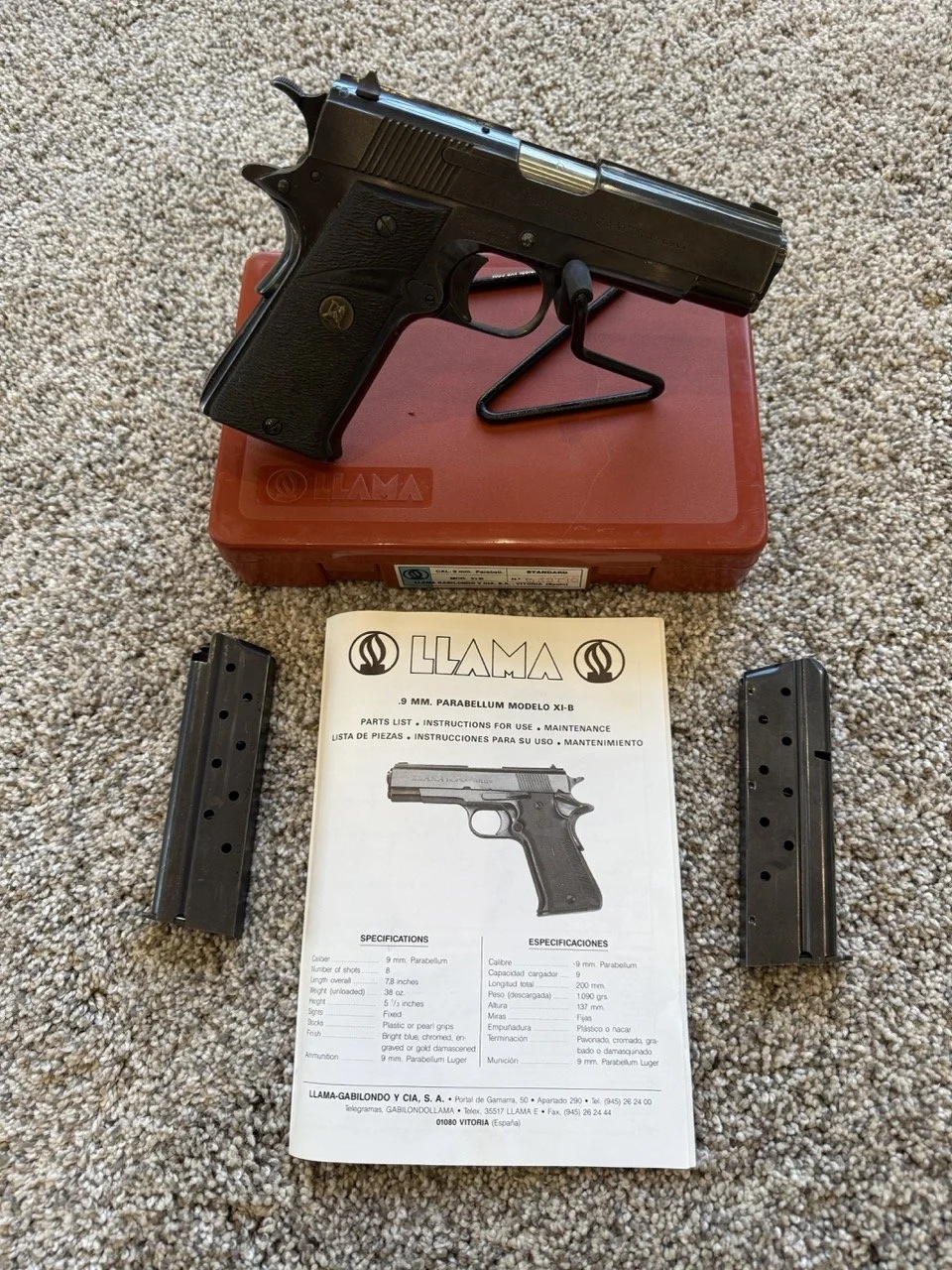 LLama 9mm Parabellum