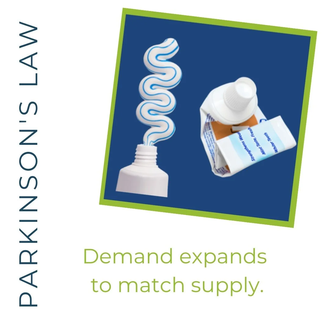 Think about toothpaste. When the tube is full, you use it freely. When it's almost empty, you use it sparingly&mdash;stretching every last bit.

Profit First uses this same principle with your money. When you have a large balance sitting in your bank