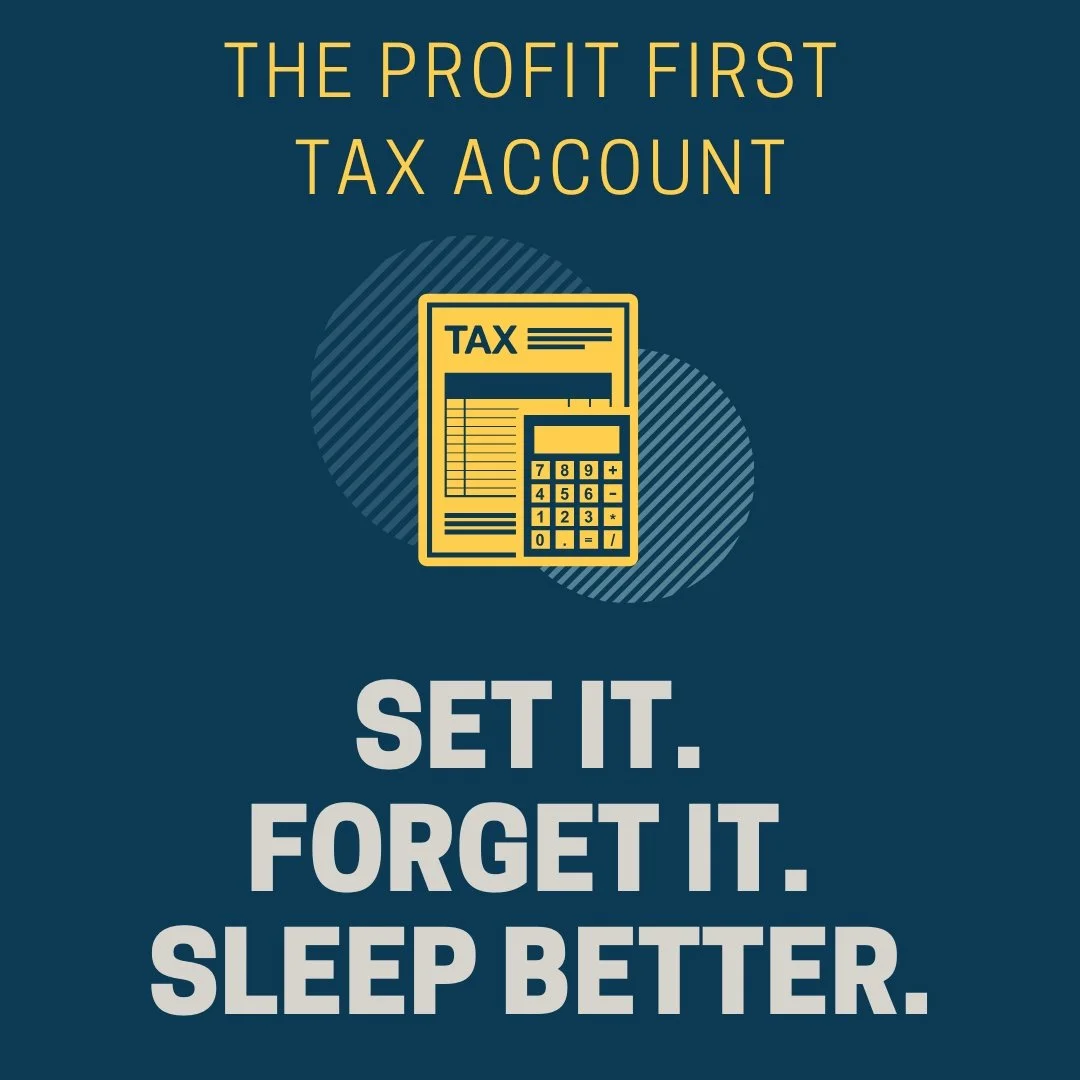 How many nights have you lost sleep over taxes?

With Profit First, you create a tax account and stop guessing. Money moves there automatically. You know what you owe. No surprises.

Set it. Forget it. Sleep better. 💚