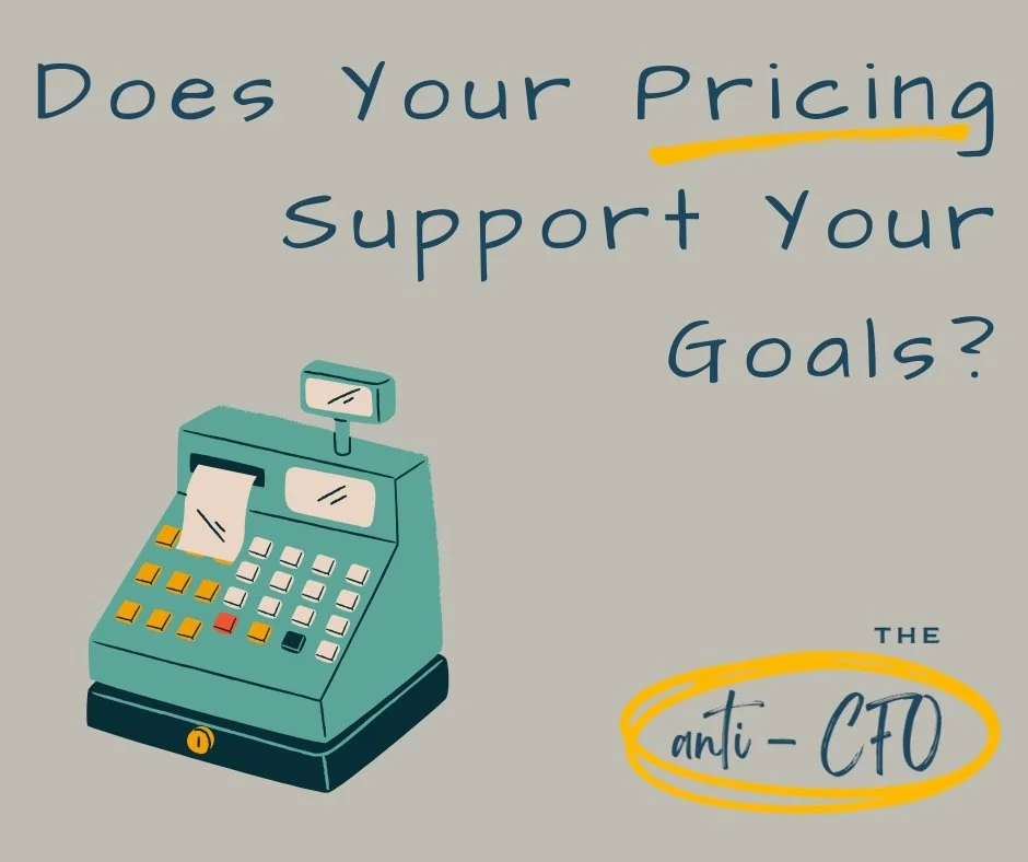 Once you really know your costs, you can finally answer a big question:

Is your pricing actually supporting your goals&mdash;or holding you back?

Pricing isn&rsquo;t just about covering expenses. It&rsquo;s about building a business that works for 