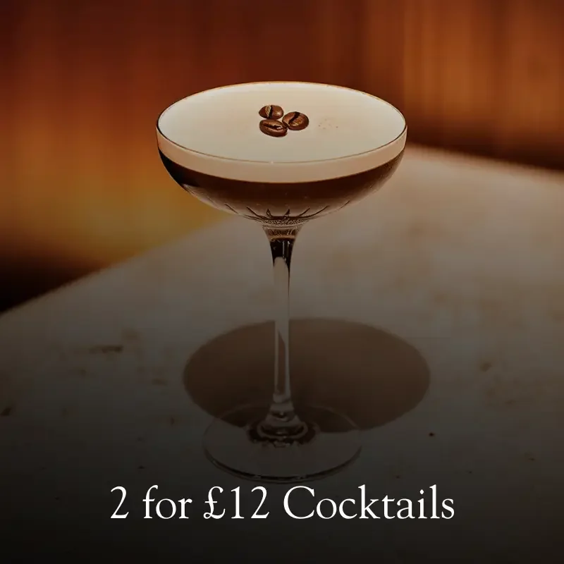 2 for 12 cocktails at barologist