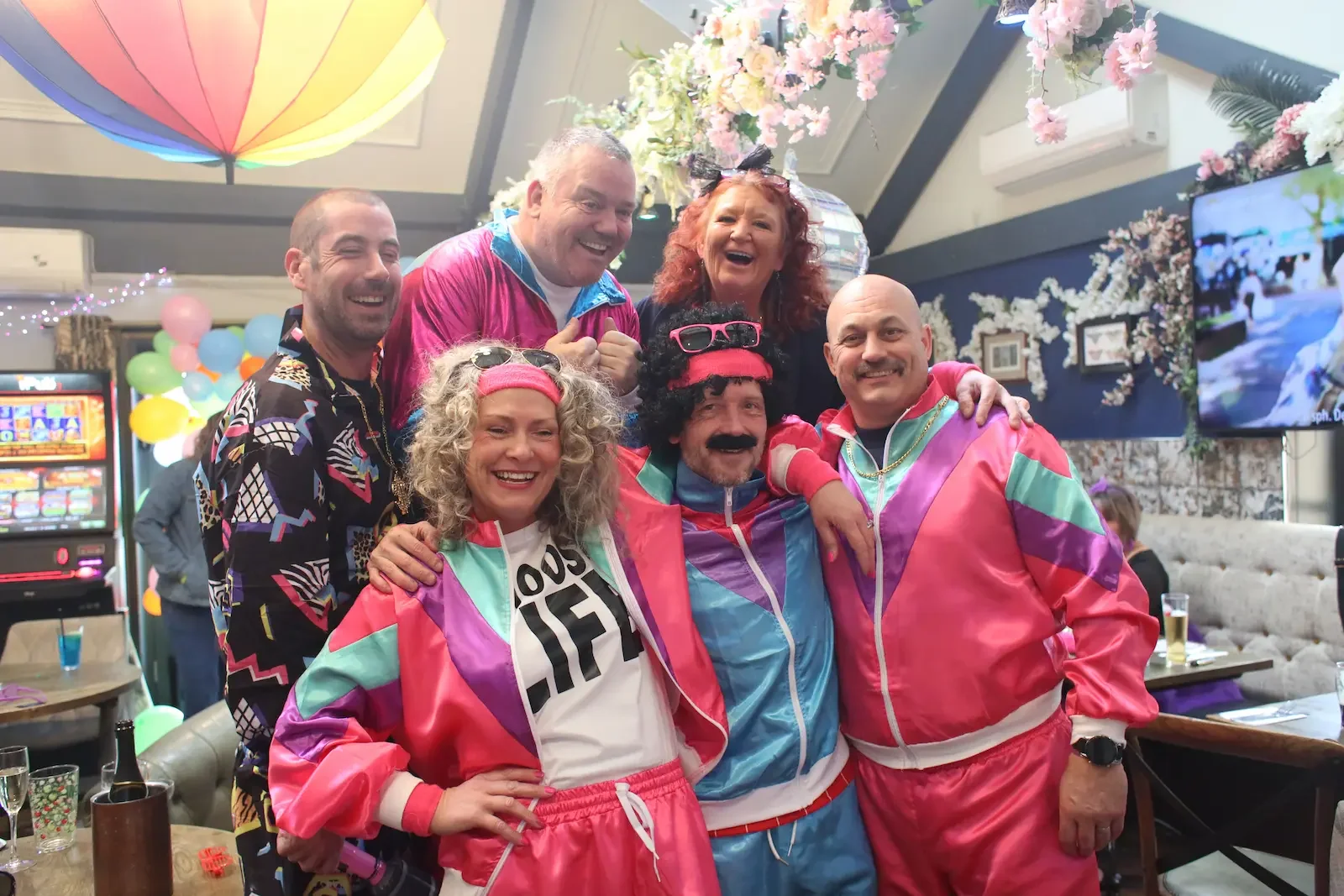 80's bottomless brunch harrogate theme