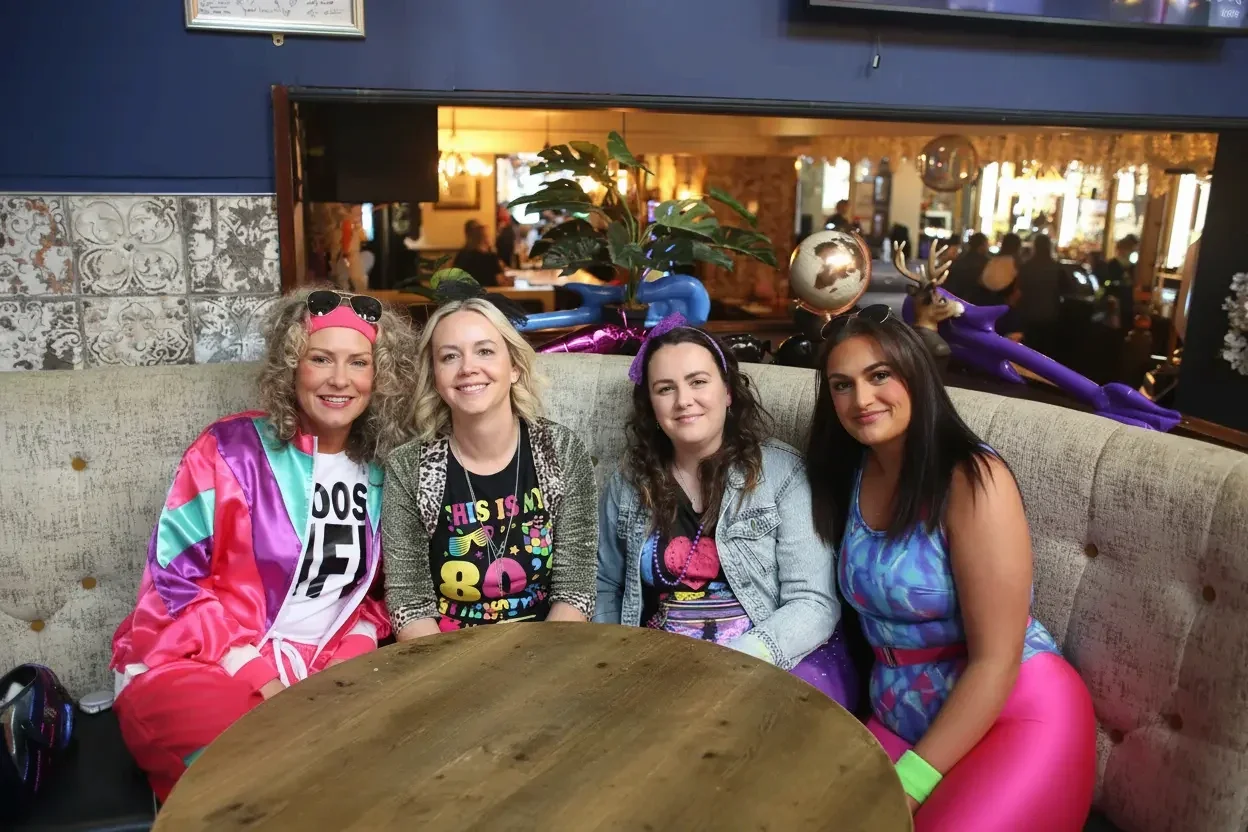 group enjoying karaoke hen party