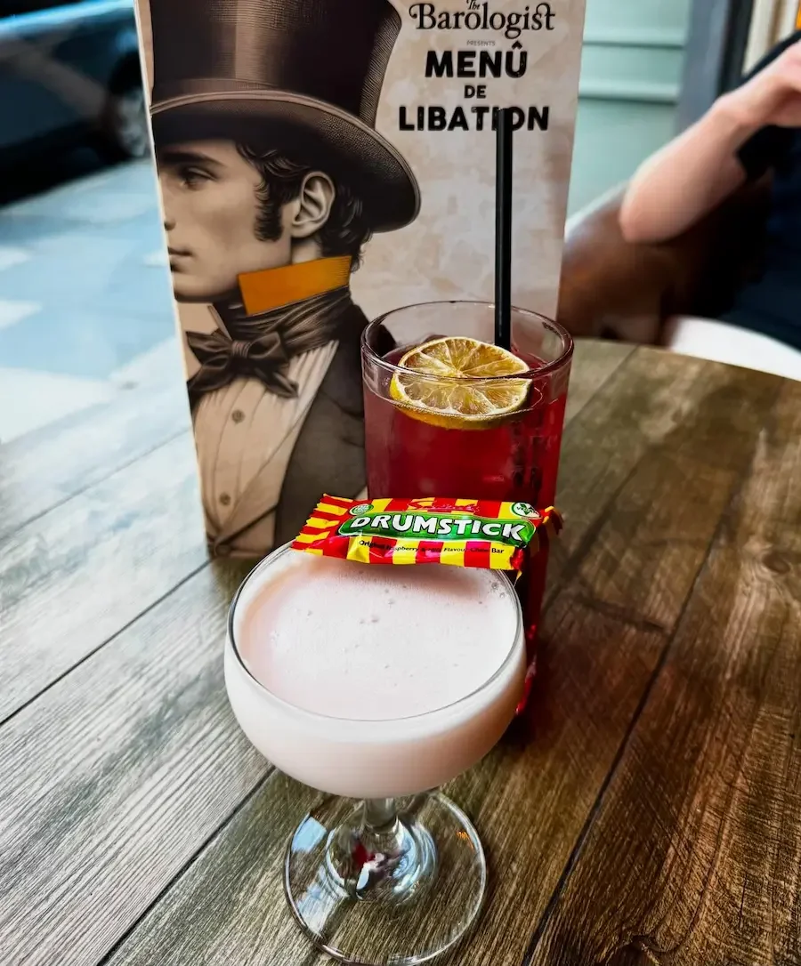 drumstick cocktail at barologist