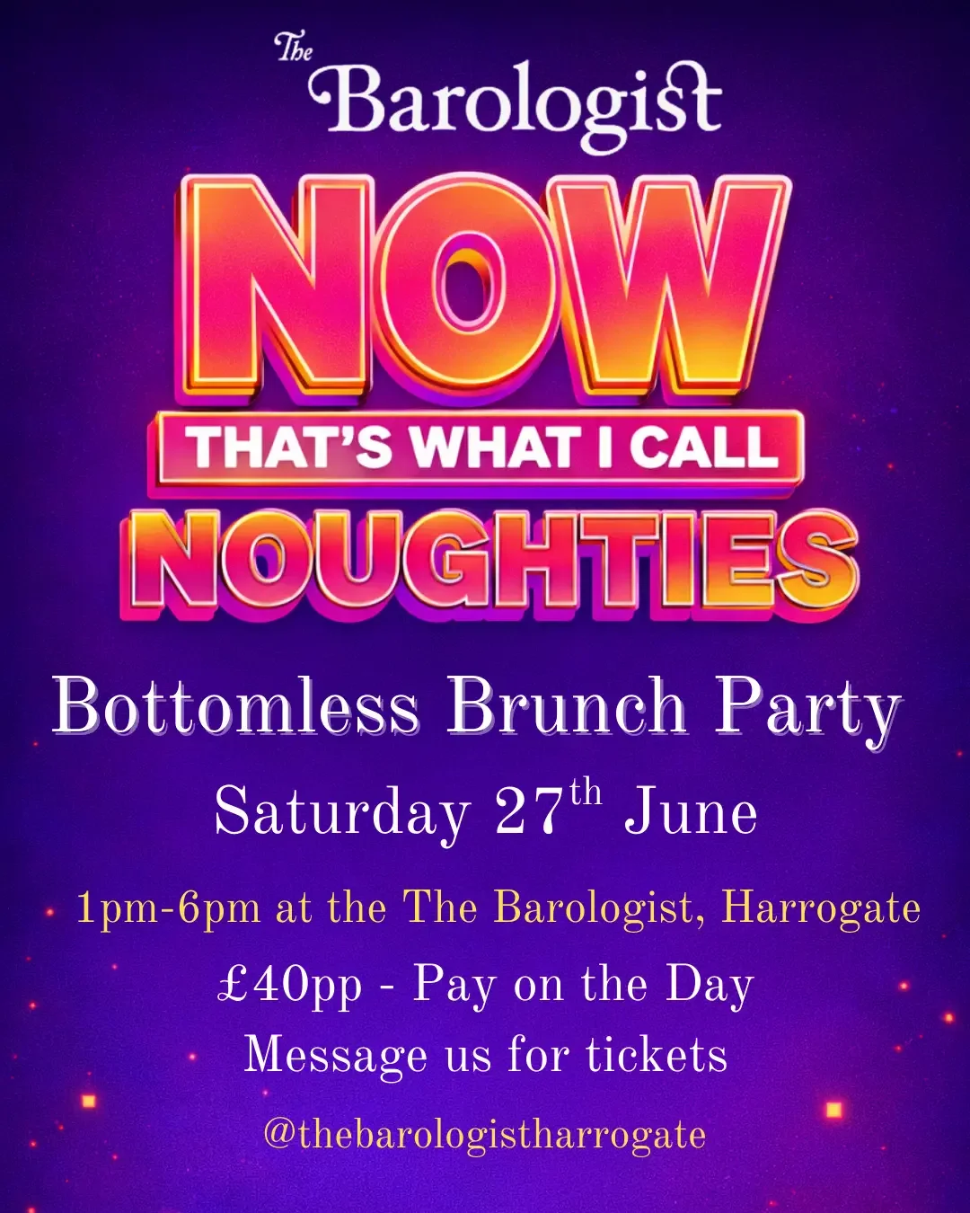 themed bottomless brunch harrogate