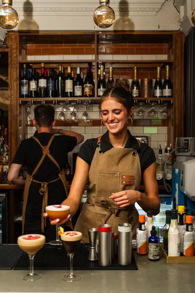 cocktail making at the barologist