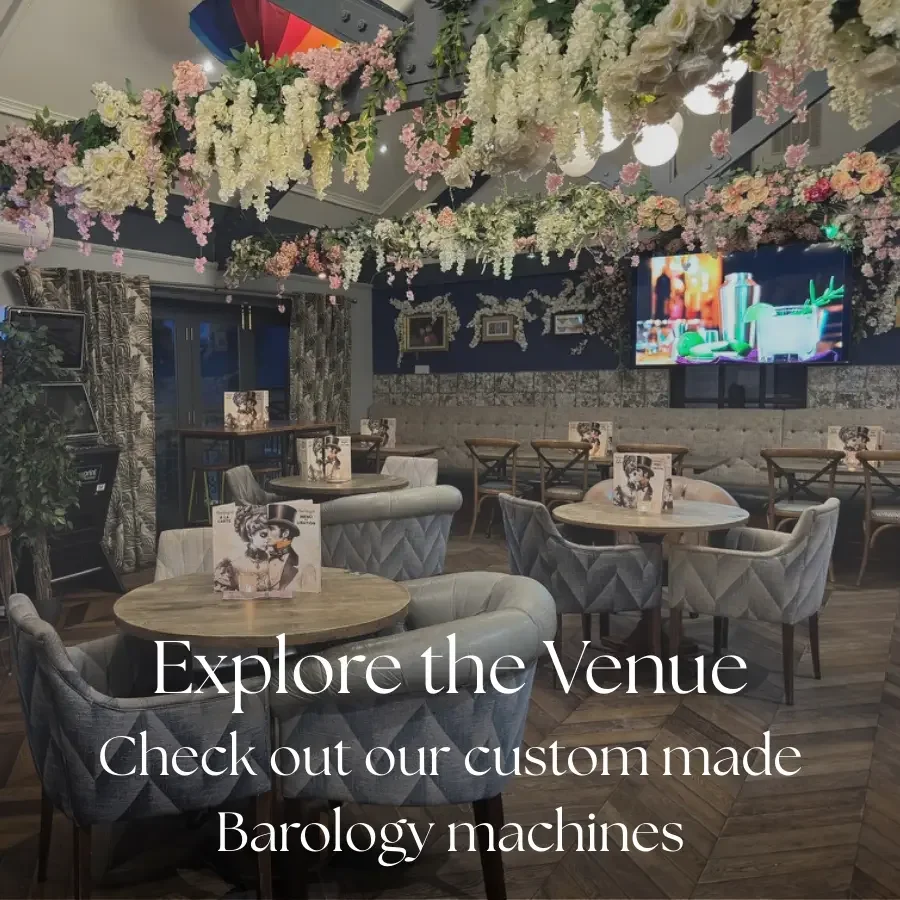 interior of the barologist upstairs