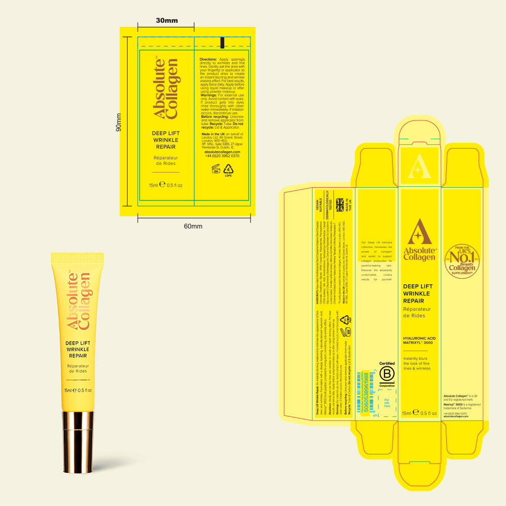 Absolute Collagen - Wrinkle Repair Primary & Secondary Packaging