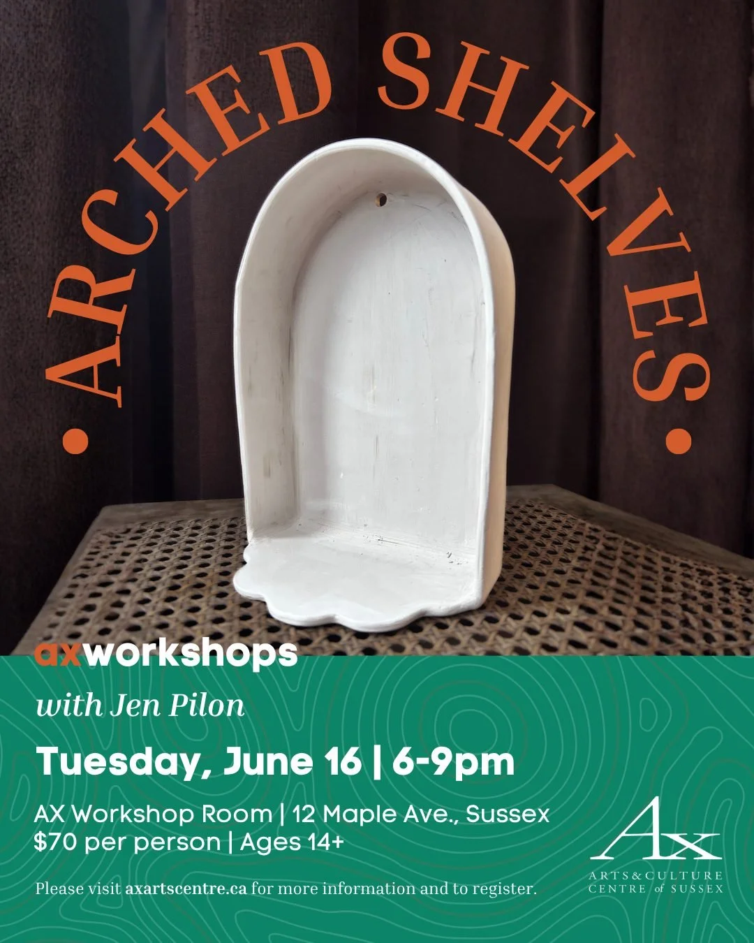 Arched Shelves Workshop