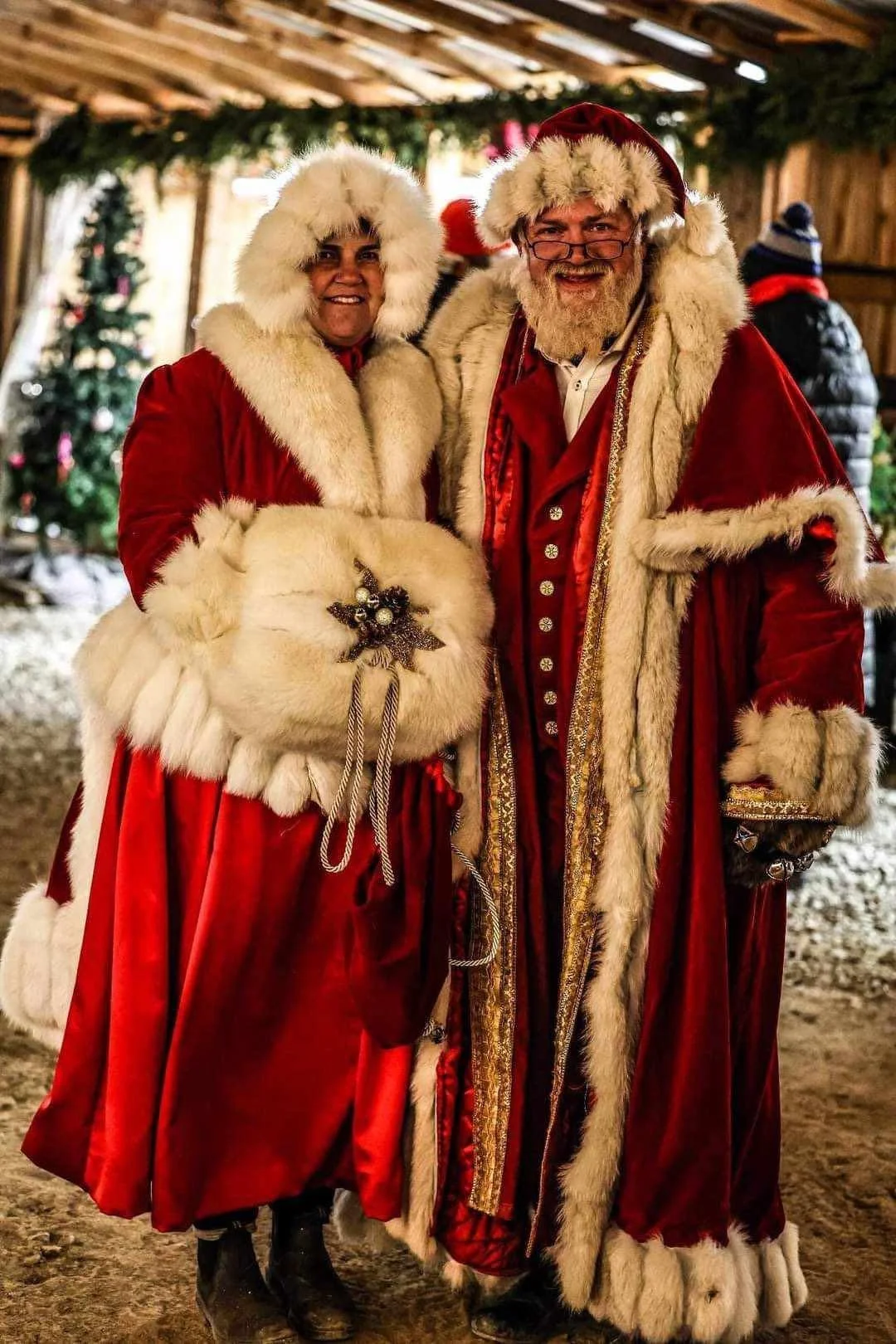 Outdoor European-Style Christmas Market