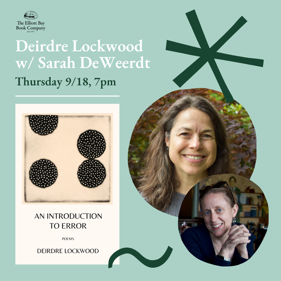 In Conversation with Deirdre Lockwood at Elliott Bay Books