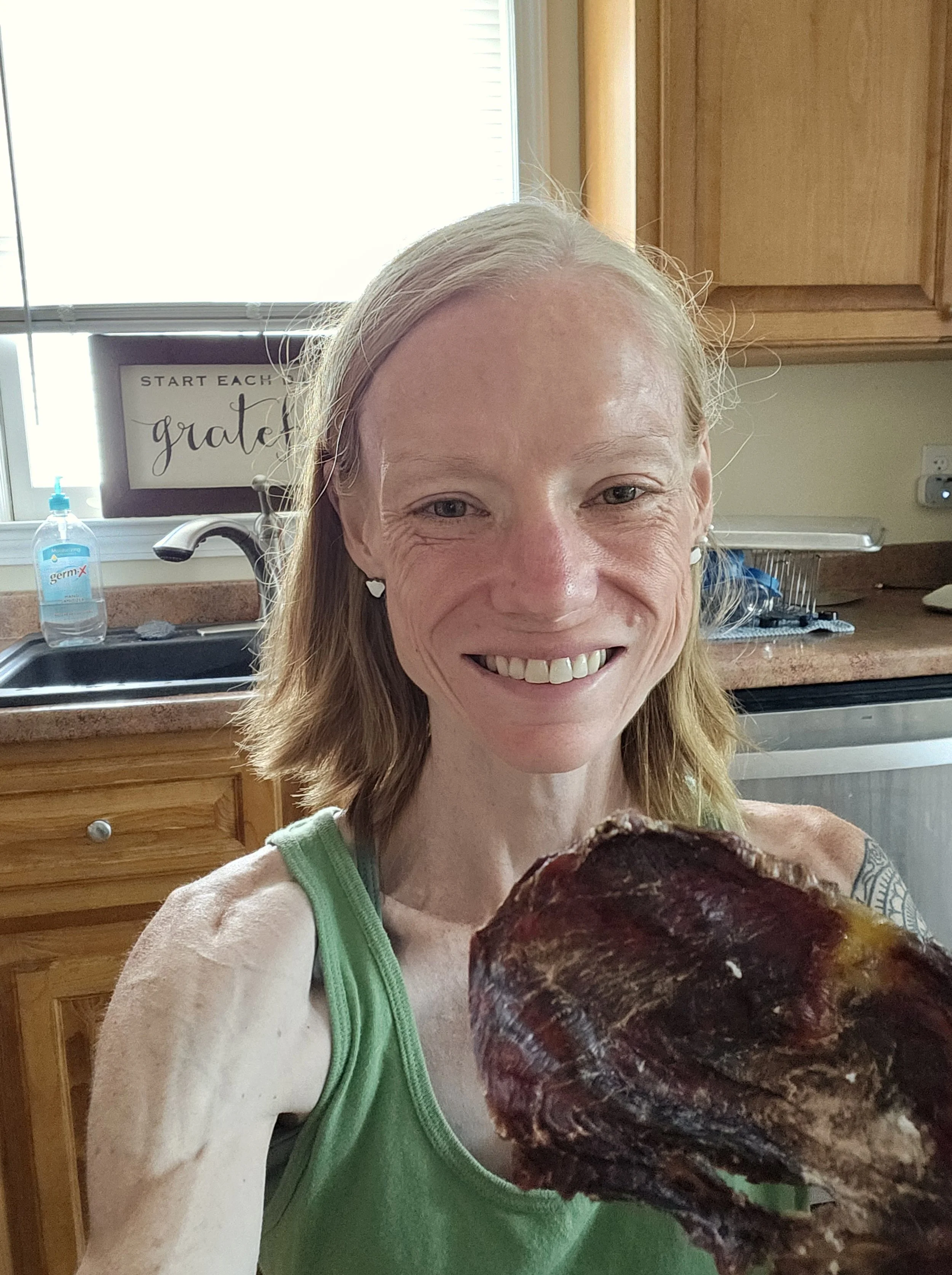 Big, salty, fatty slices of cow meat!