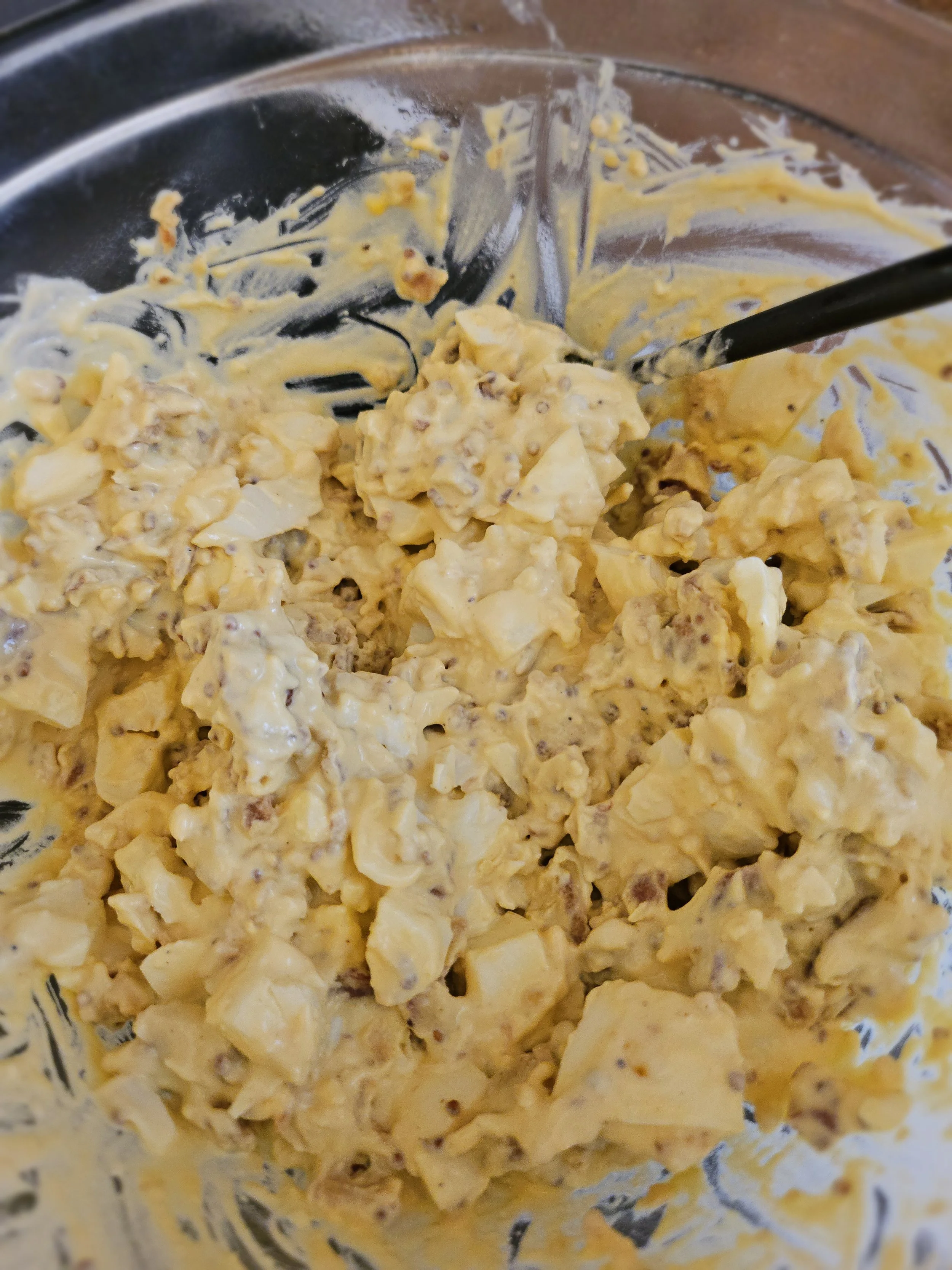 A closeup of the texture