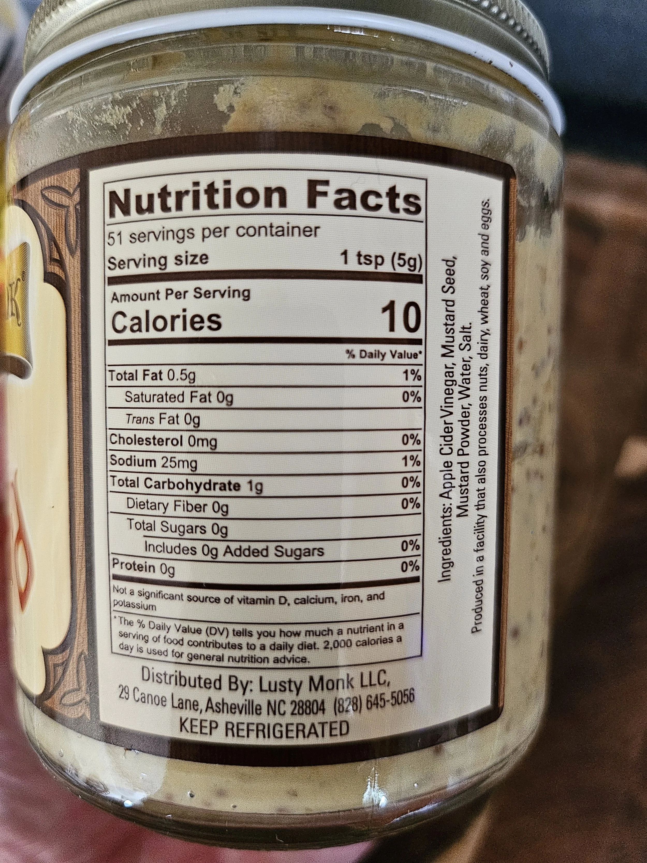 It's tangy and made with fresh, clean ingredients.