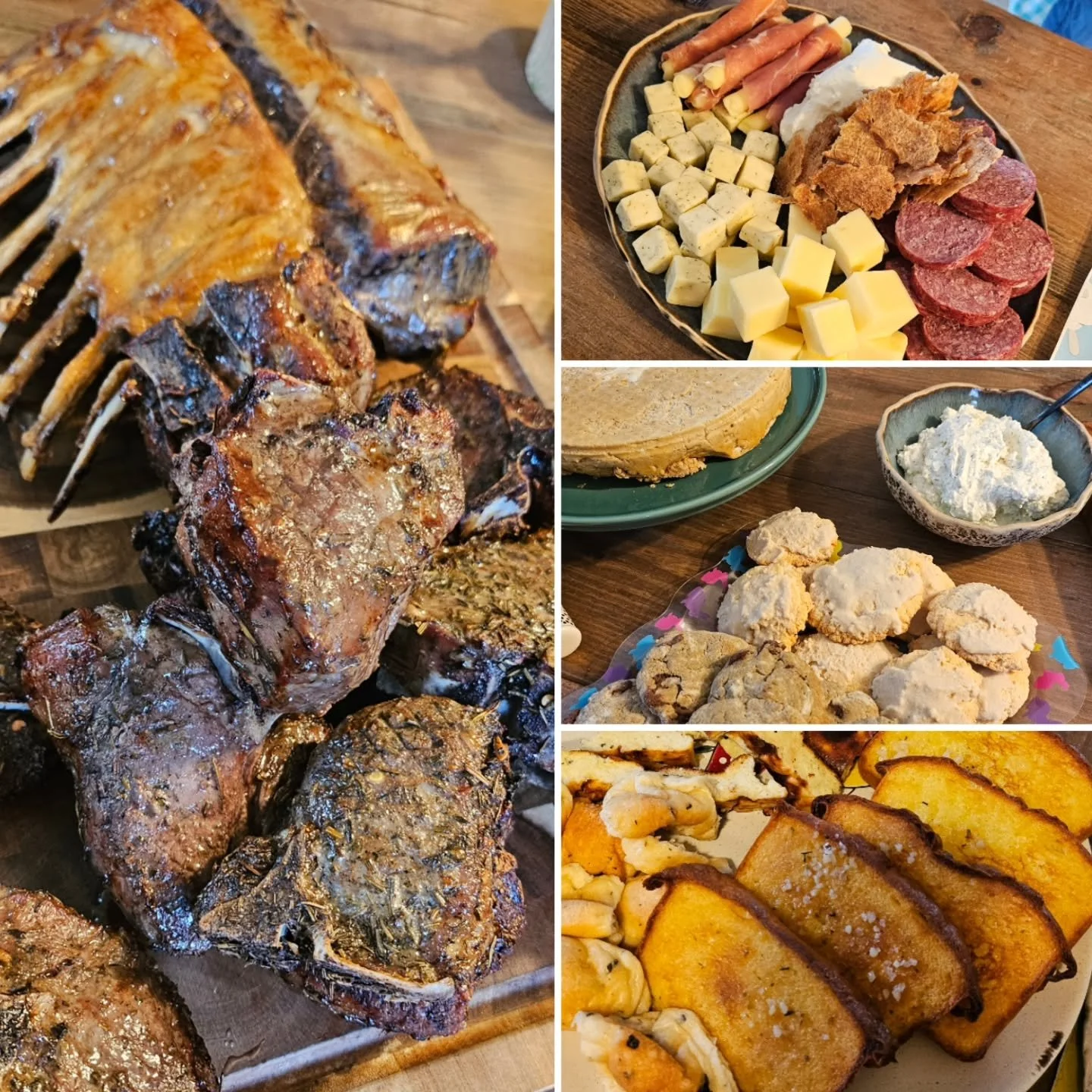 A true carnivore feast!

When I found out that @madamebazi had never experienced the gastronomical glory that is lamb, well. We simply HAD to remedy that situation 😂 

Everything you see in the photos is carnivore! 

🥩 A smoked rack of lamb and air