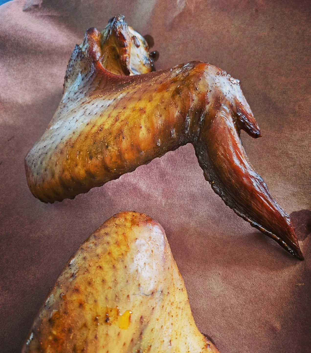 Happy June! I'm enjoying some perfectly smoked turkey wings for breakfast today.

I went to my prosthetist to get measured for my new leg, and it's supposed to be ready on June 9. Counting down the days, because it's hard to smoke turkey wings when y