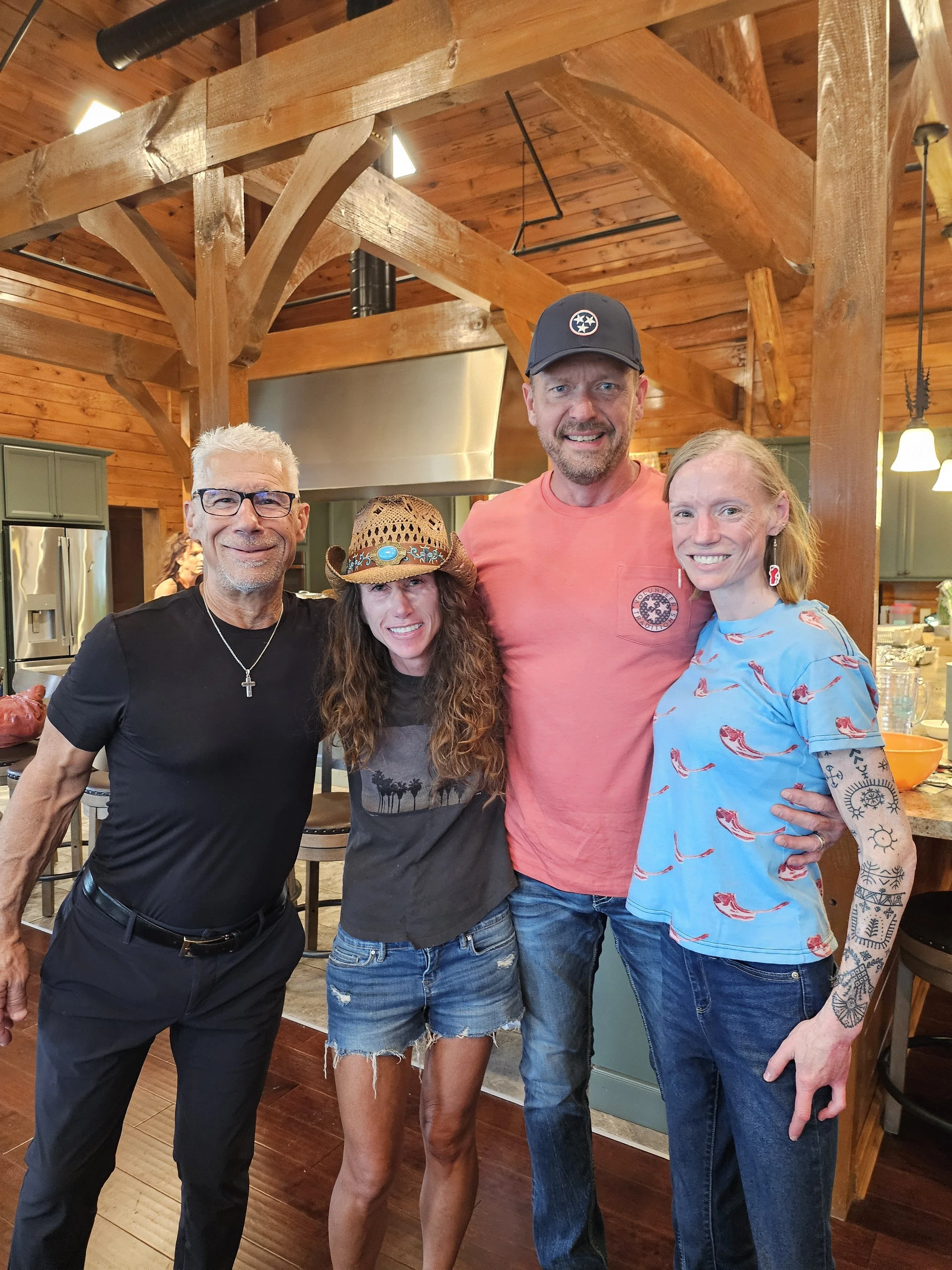 Just a few rock stars and me! Dr. Kiltz, Maria Emmerich, Dr. Berry, and yours truly.