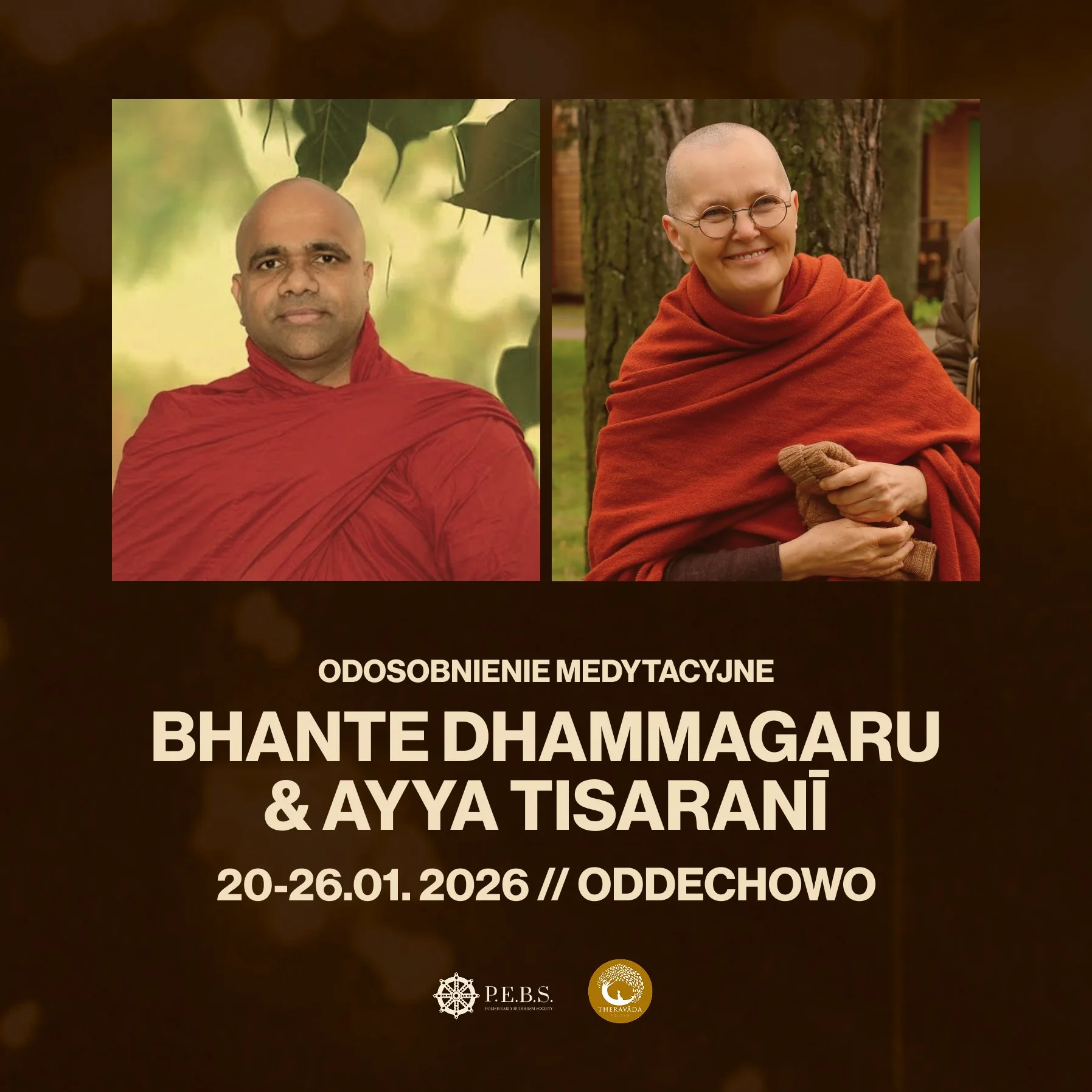 Retreat with Bhante&nbsp;Dhammagaru &amp;&nbsp;Ayya&nbsp;Tisarani