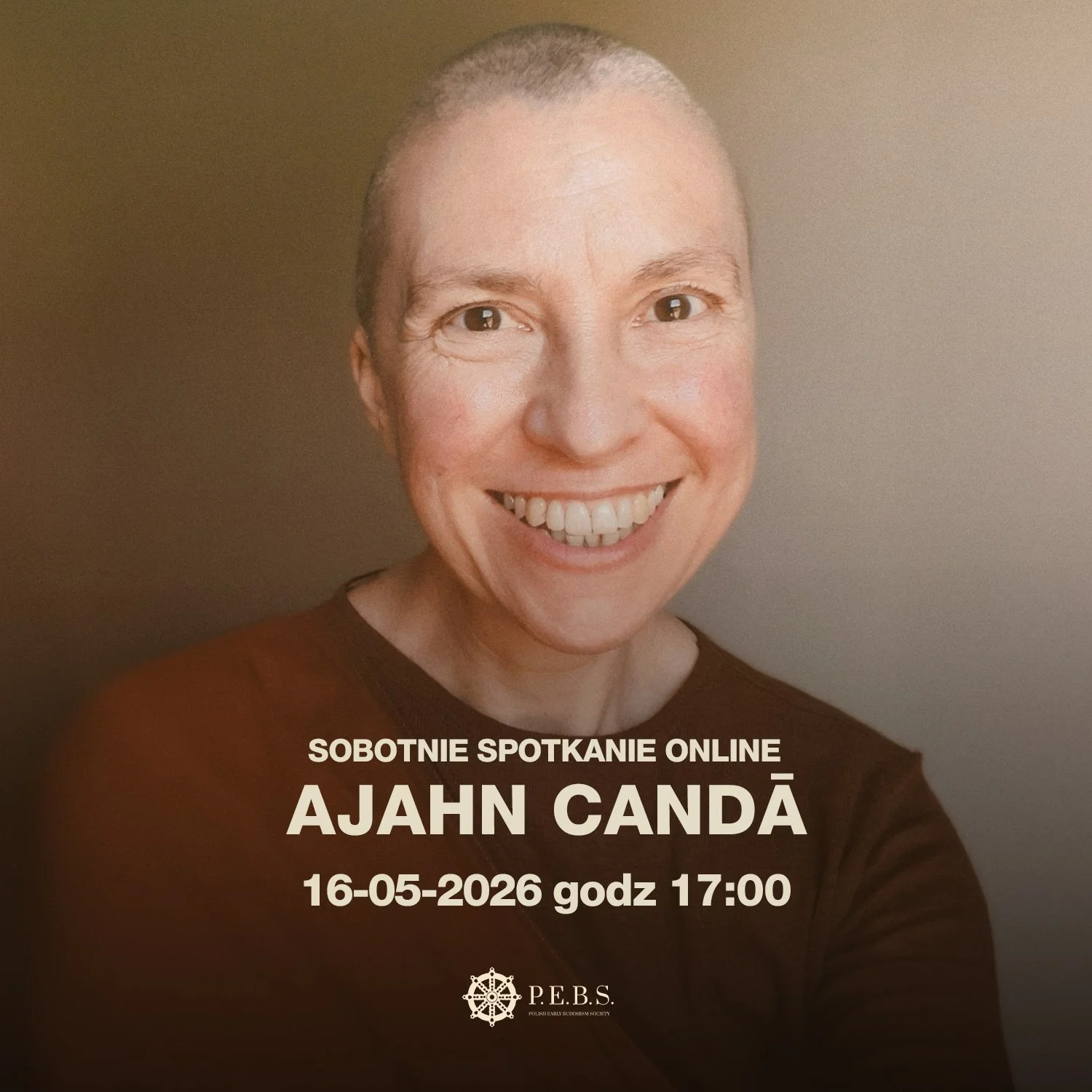 Spotkanie online z&nbsp;Ajahn Candā