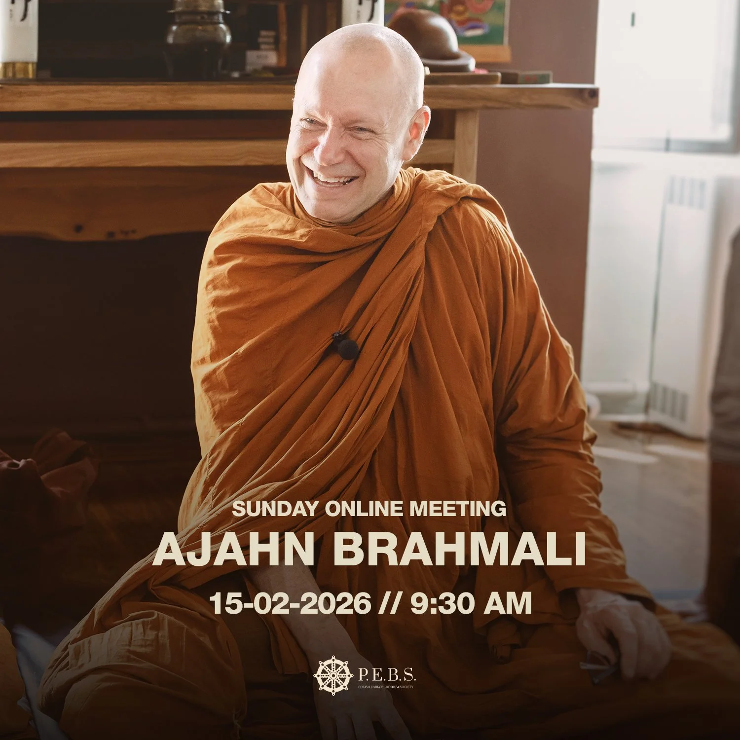 Online Meeting with&nbsp;Ajahn&nbsp;Brahmali