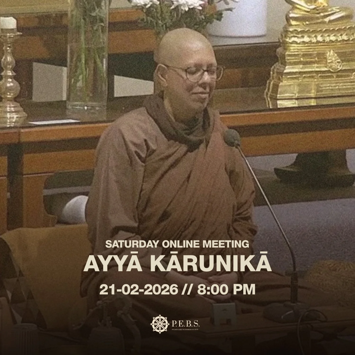 Online Meeting with&nbsp;Ayyā&nbsp;Kārunikā