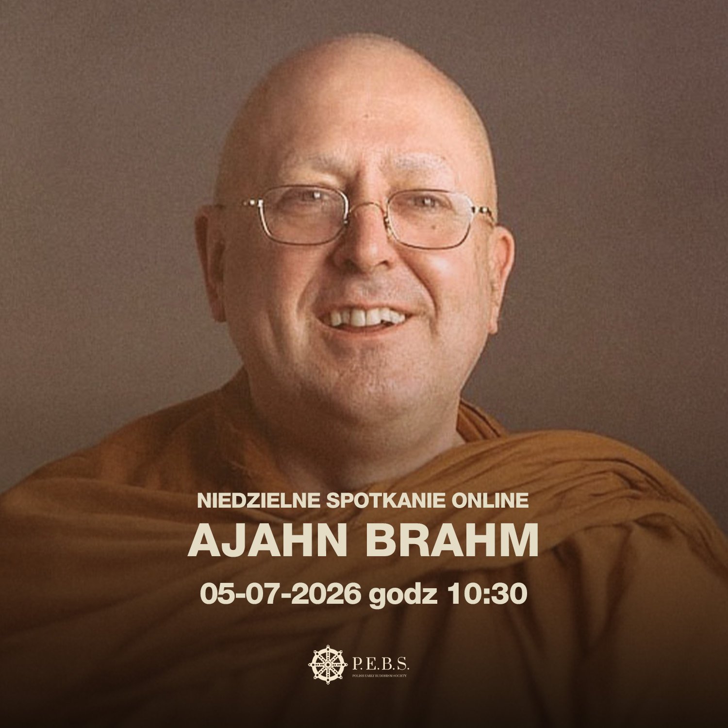 Spotkanie online z&nbsp;Ajahn Brahm