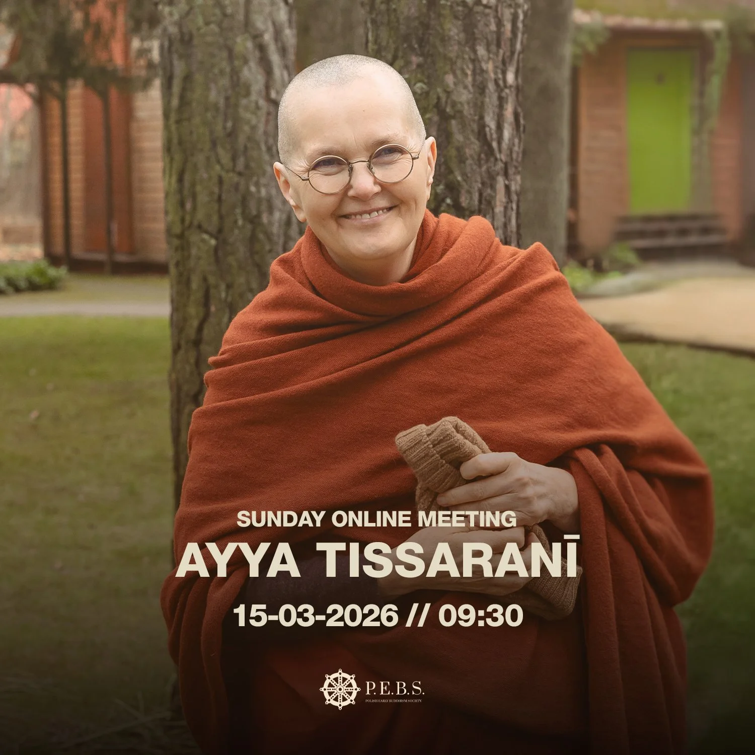 Online meeting with&nbsp;Ayya Tisaranī