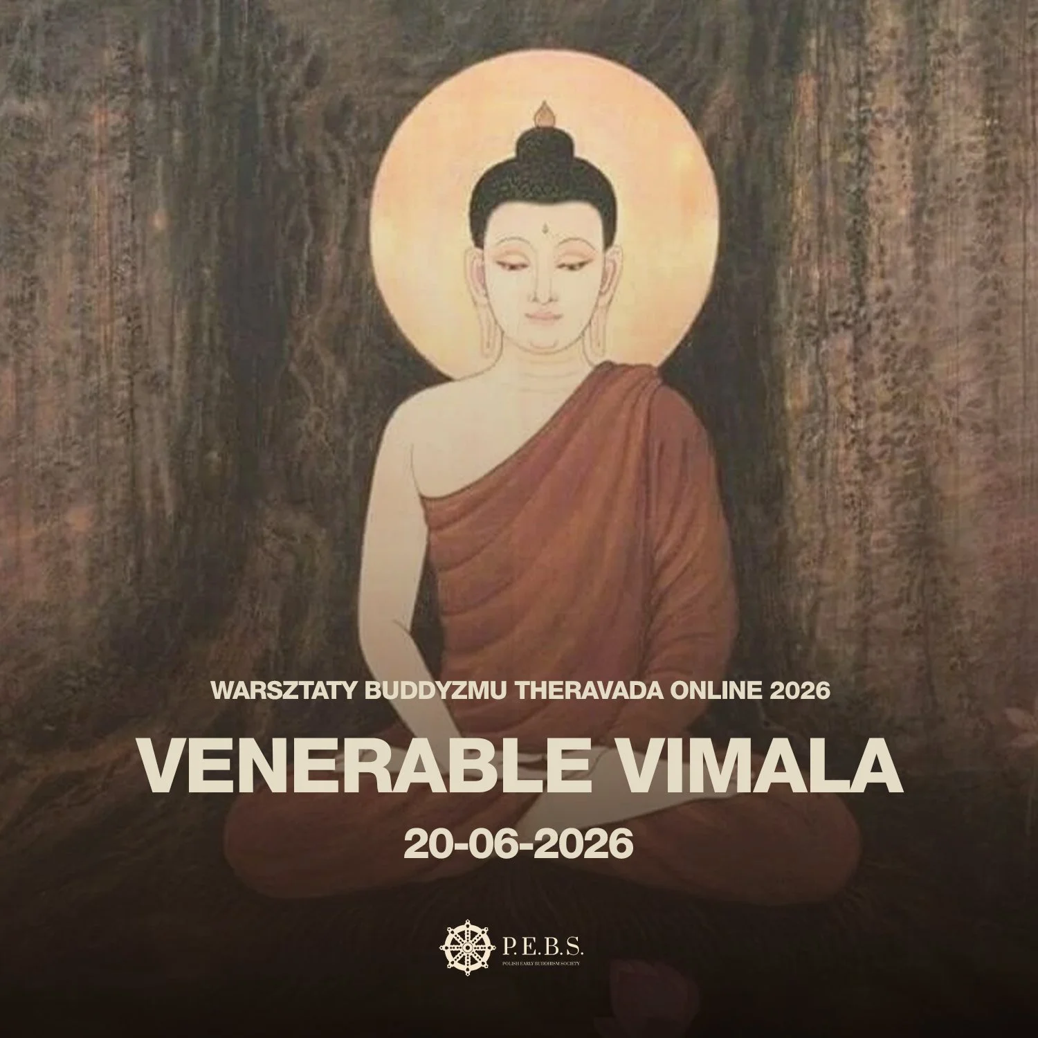 Warsztaty Buddyzmu Theravada online 2026 z&nbsp;Venerable&nbsp;Vimala
