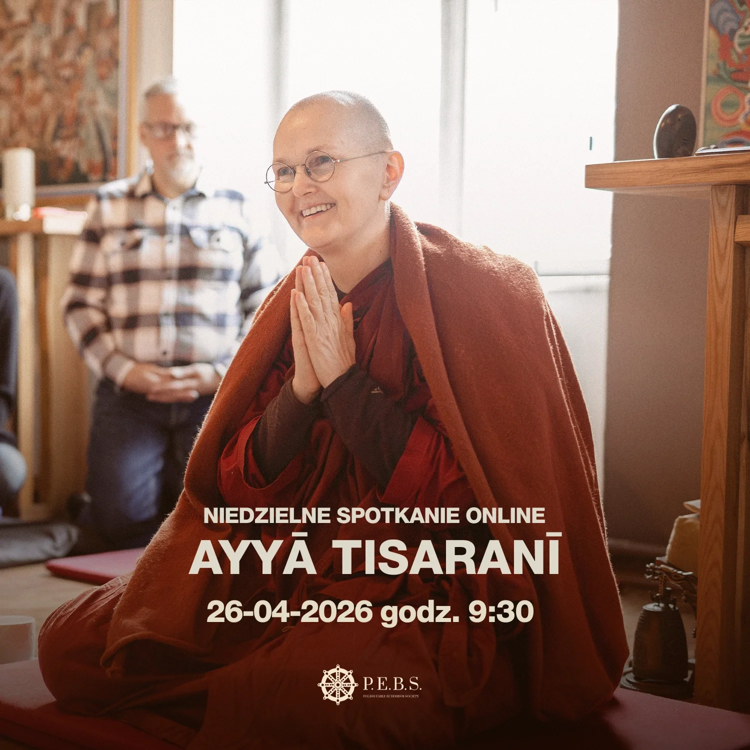 Spotkanie online z&nbsp;Ayyą Tisaranī 