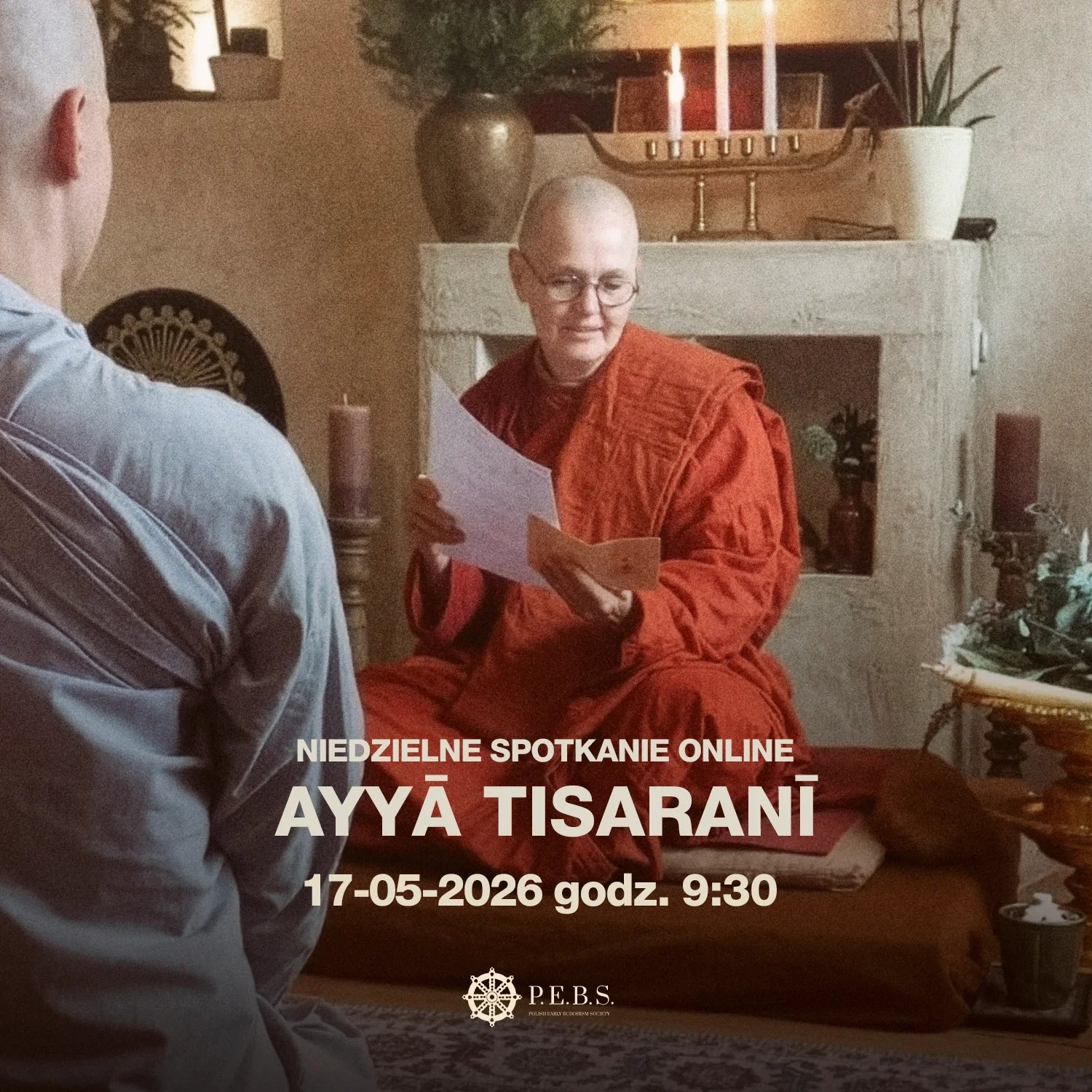 Spotkanie online z&nbsp;Ayyą Tisaranī