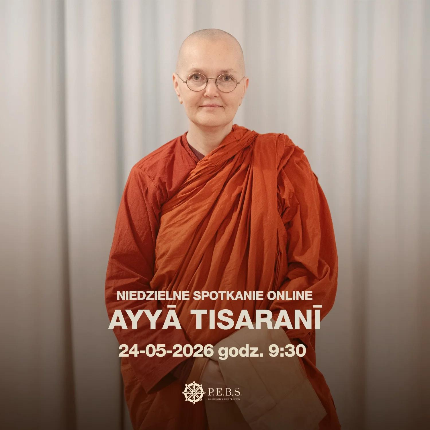 Spotkanie online z&nbsp;Ayyą Tisaranī 