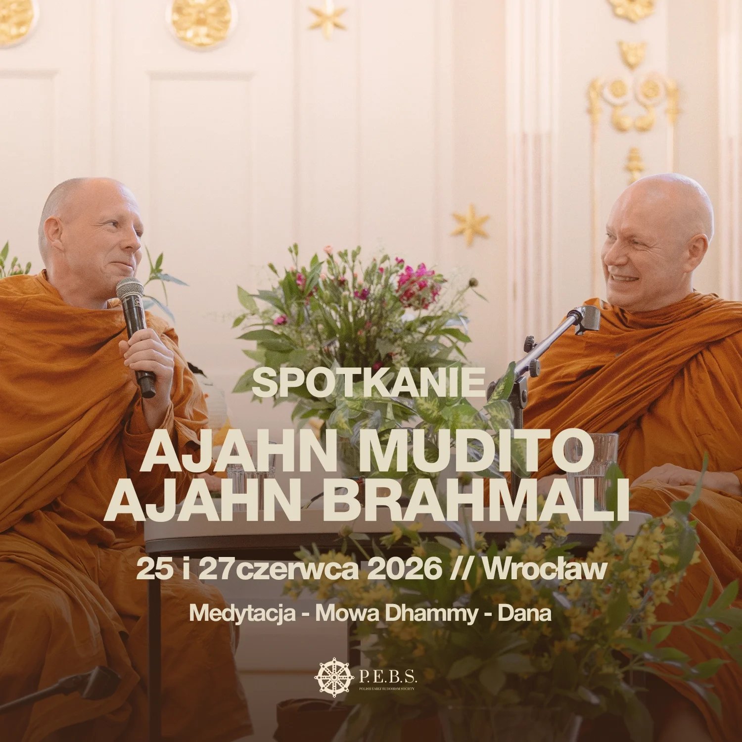 Spotkanie z Ajahnem Mudito i Ajahnem Brahmali