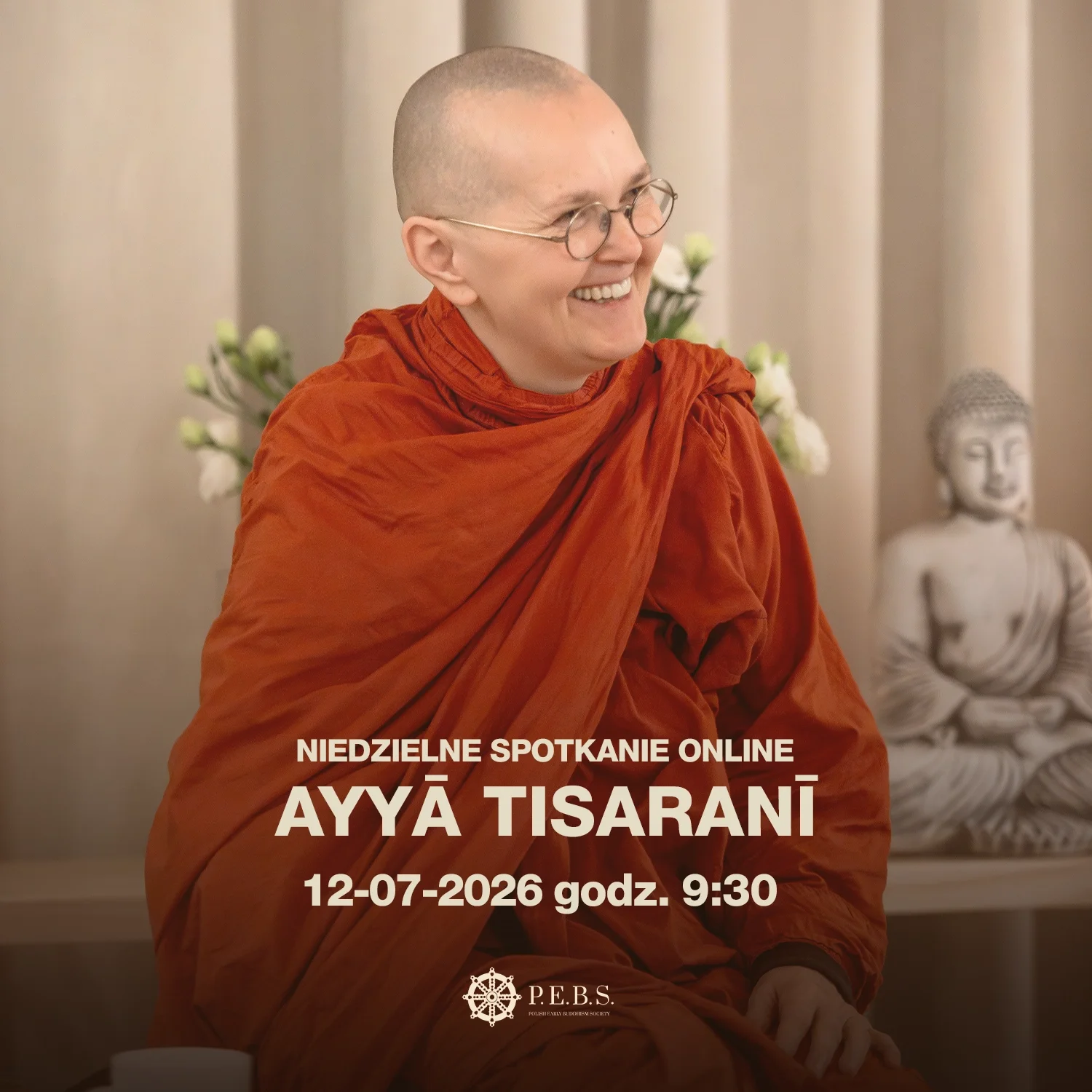 Spotkanie online z&nbsp;Ayyā Tisaranī