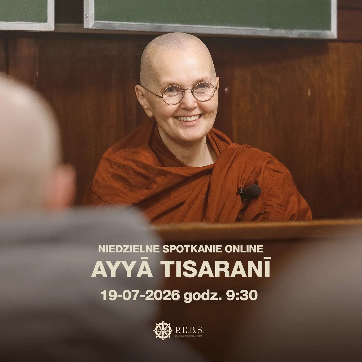 Spotkanie online z&nbsp;Ayyą Tisaranī