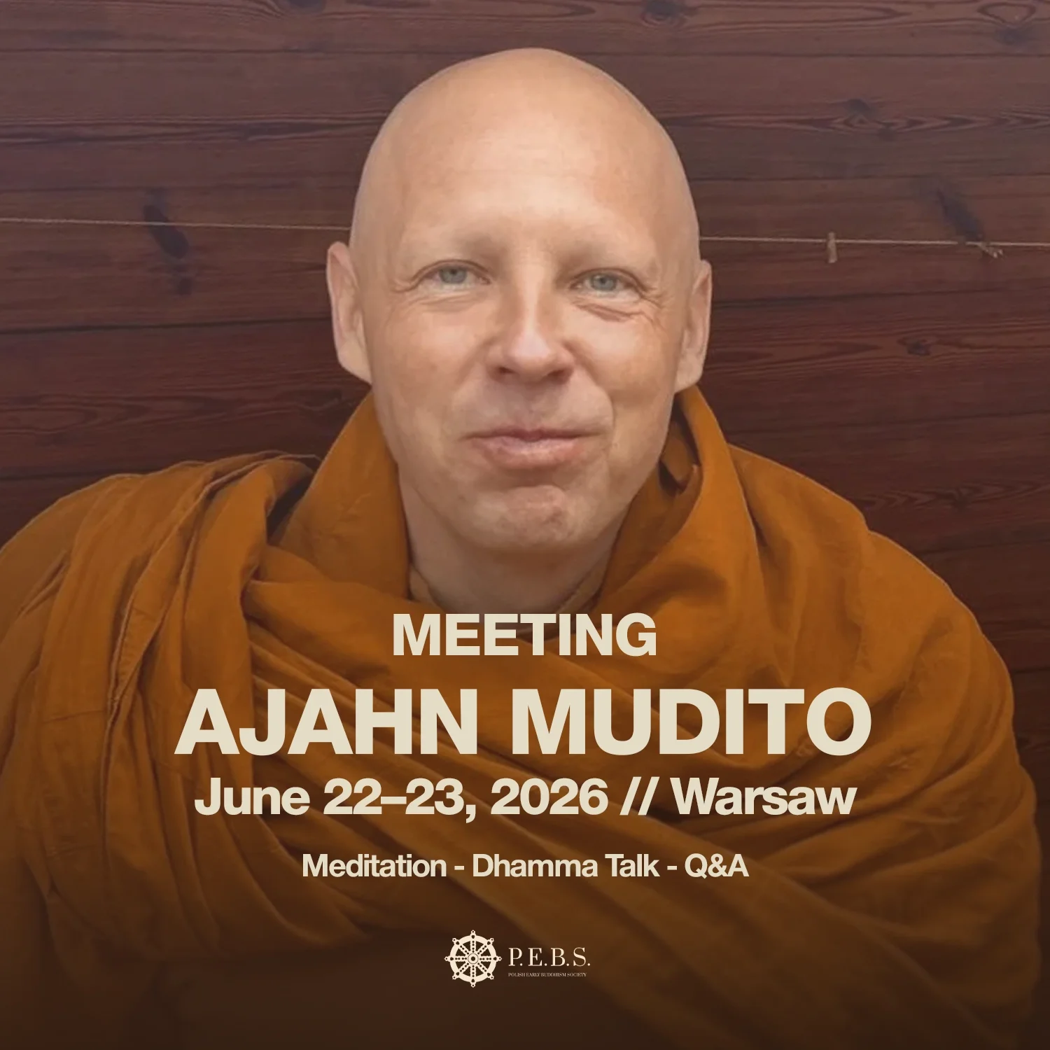 Meeting with Ajahn Mudito