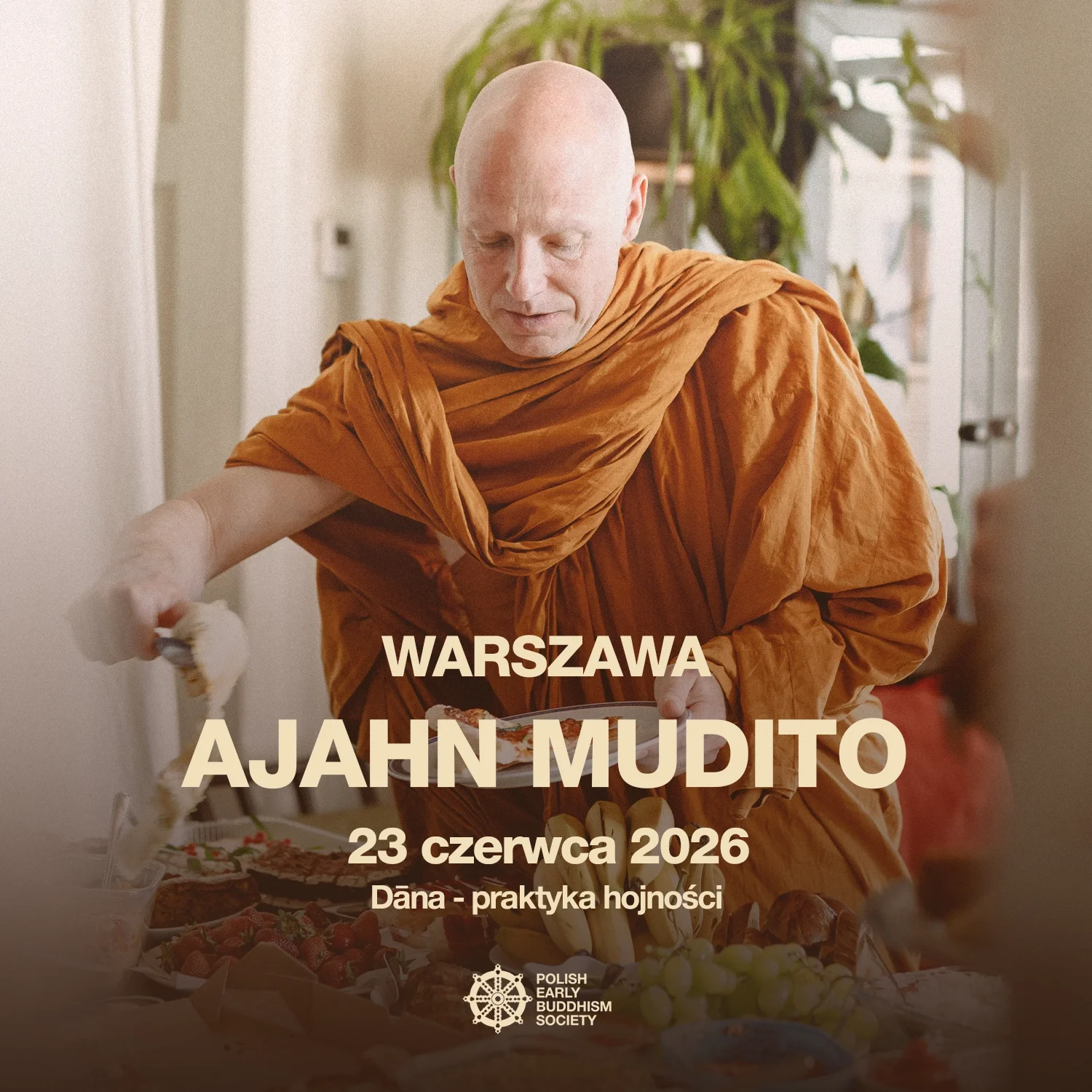 Warszawa - Spotkanie z Ajahnem Mudito - Praktyka Dāny