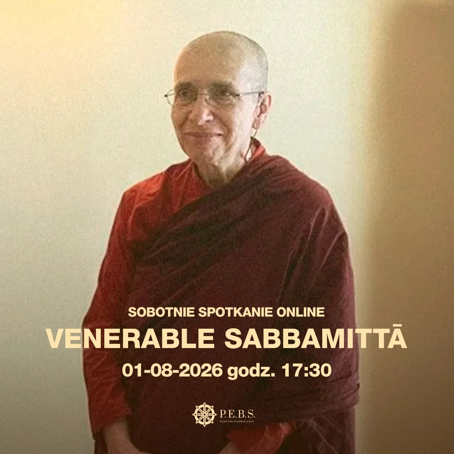 Spotkanie online z&nbsp;<span class="sqsrte-text-color--black">Venerable Sabbamittā</span>
