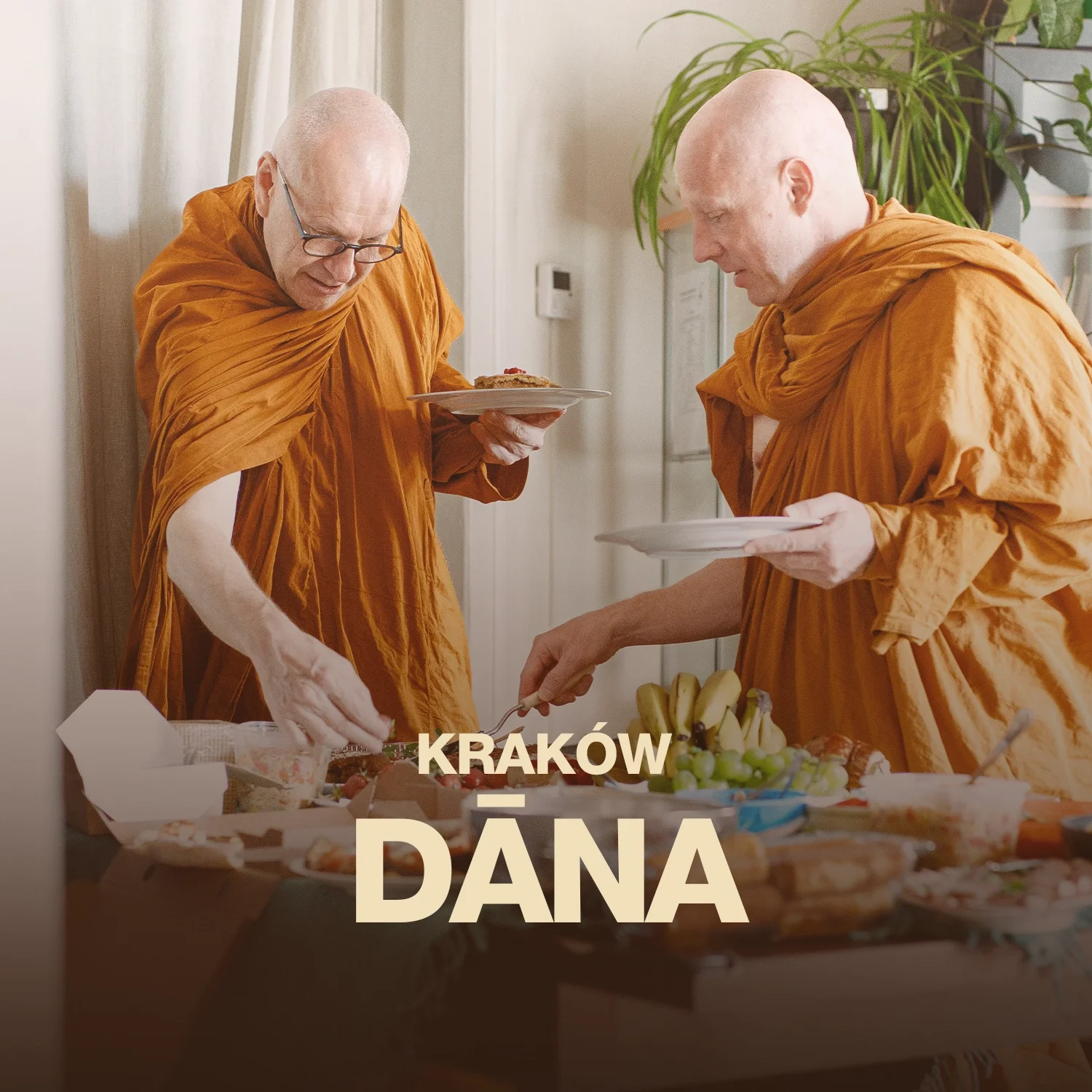 Kraków - Meeting with Ajahn Mudito and Ajahn Brahmali &amp; the Practice of Dāna