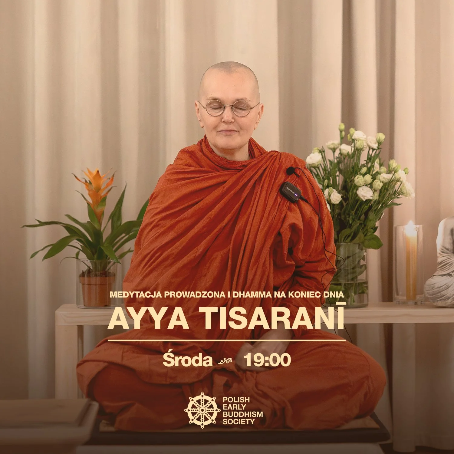 Wspólna praktyka z Ayyą Tisaranī 