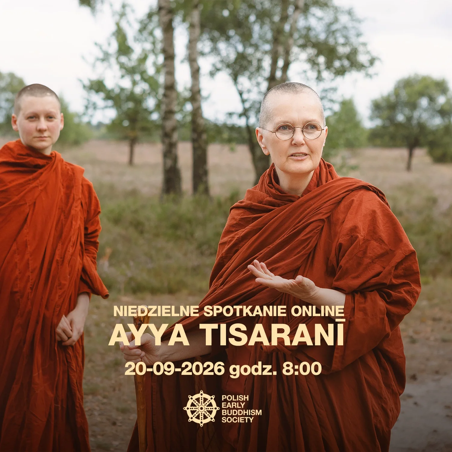Spotkanie online z&nbsp;Ayyą Tisaranī