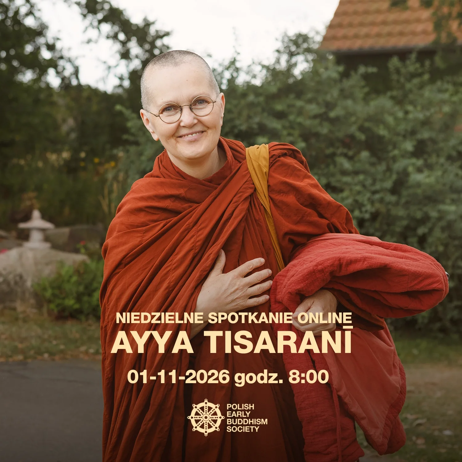 Spotkanie online z&nbsp;Ayyą Tisaranī 