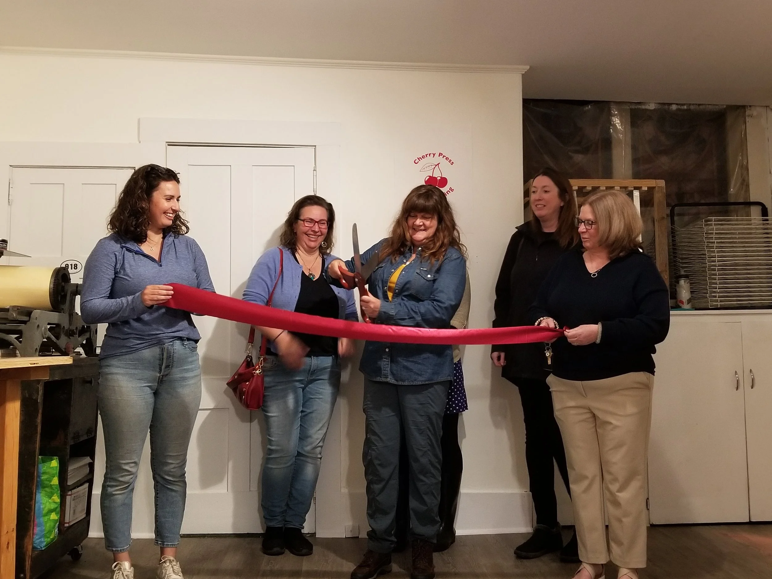 Cherry Press Printmaking Opens at 12 South Main Street, Wilmington, Vermont