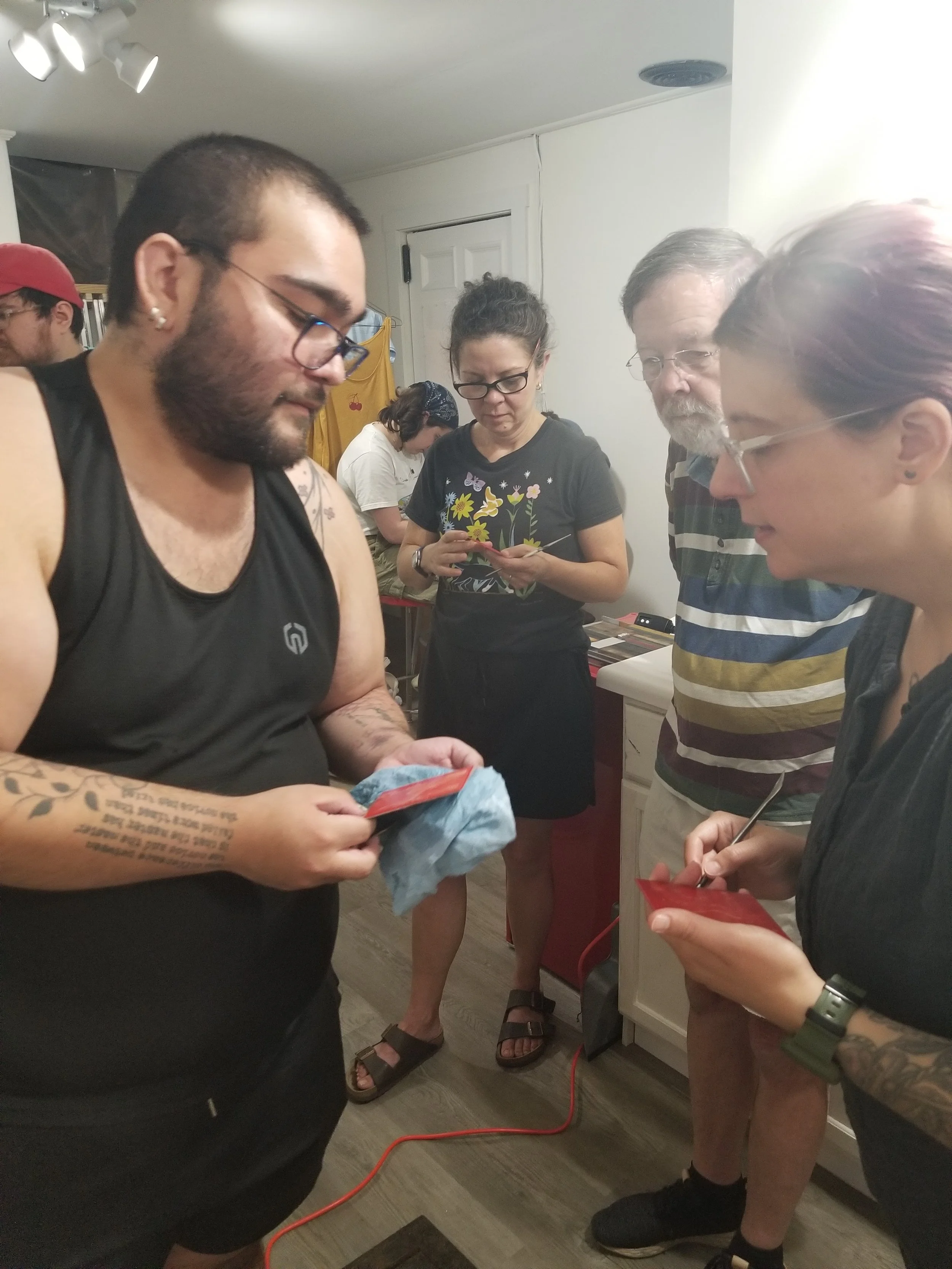 Gus Ramirez Artist’s Talk & Salt Etching Demo
