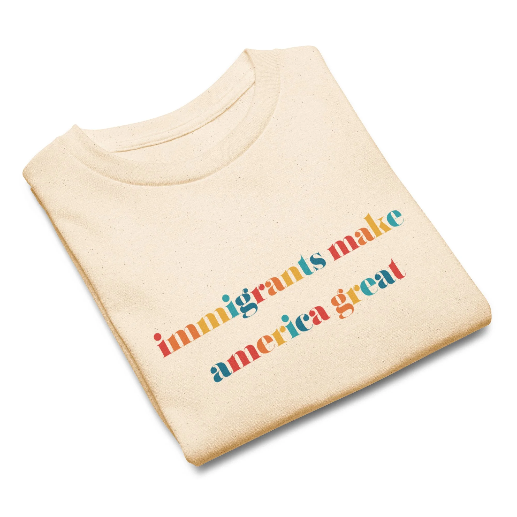 "Immigrants Make America Great" Youth Screenprinted Tee