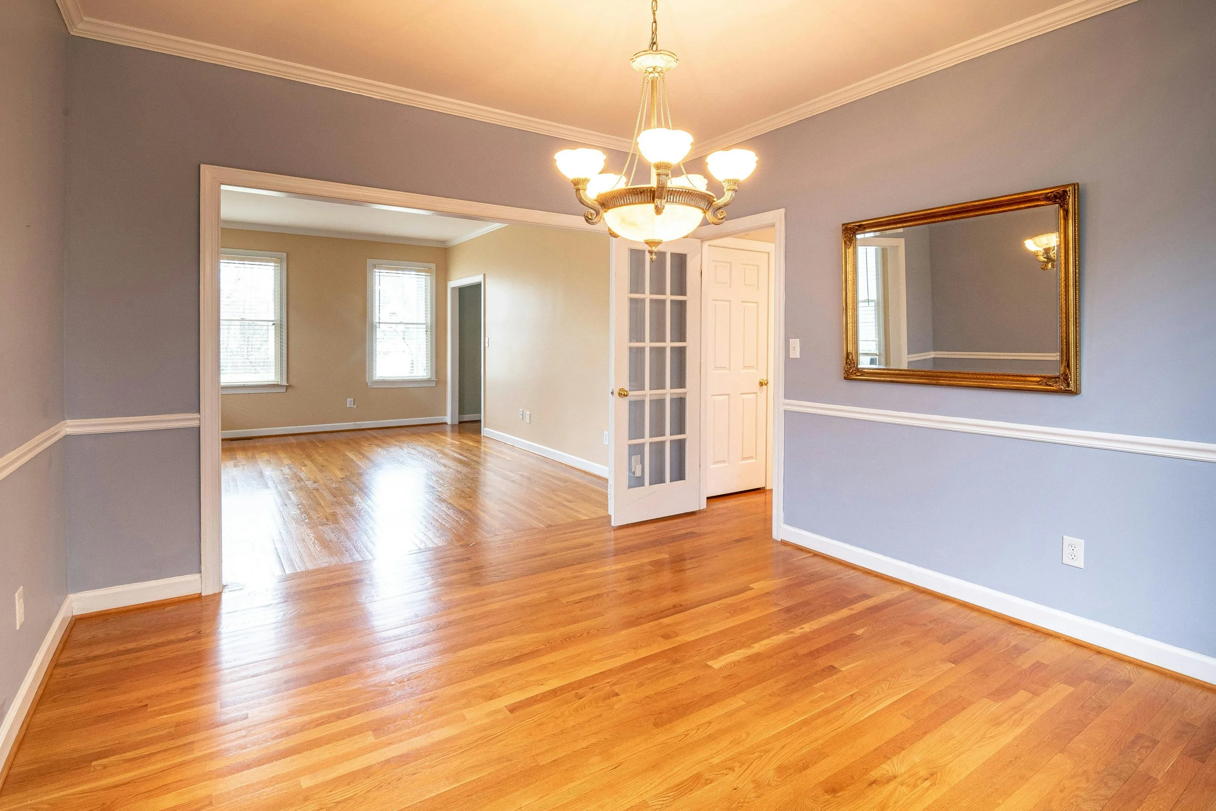 Rental unit cleaned and prepared for new tenants