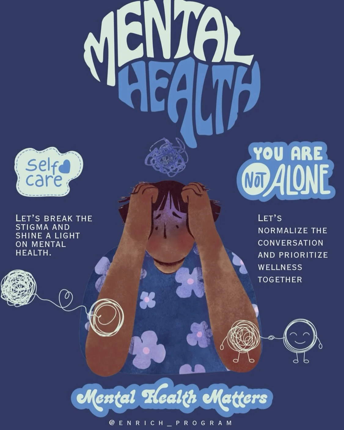 You are not alone. The ENRICH Program is here for you!

Designed by: Udi Gitau ✨

#foryoupage #ENRICHProgram #BlackMentalHealth #MentalHealthAwareness #mentalhealthmatters #youthmentalhealth #blackyouthmentalhealth #anxietyawareness #traumahealing #d