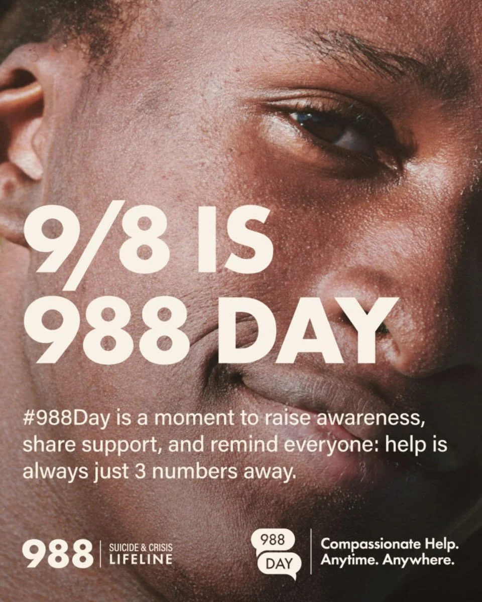 988 is a day of action that is held to raise awareness about the 988 Suicide &amp; Crisis Lifeline that is available 24/7, across the U.S. and all of its territories. 

On behalf of the ENRICH Program, we hope to encourage all individuals that you ar