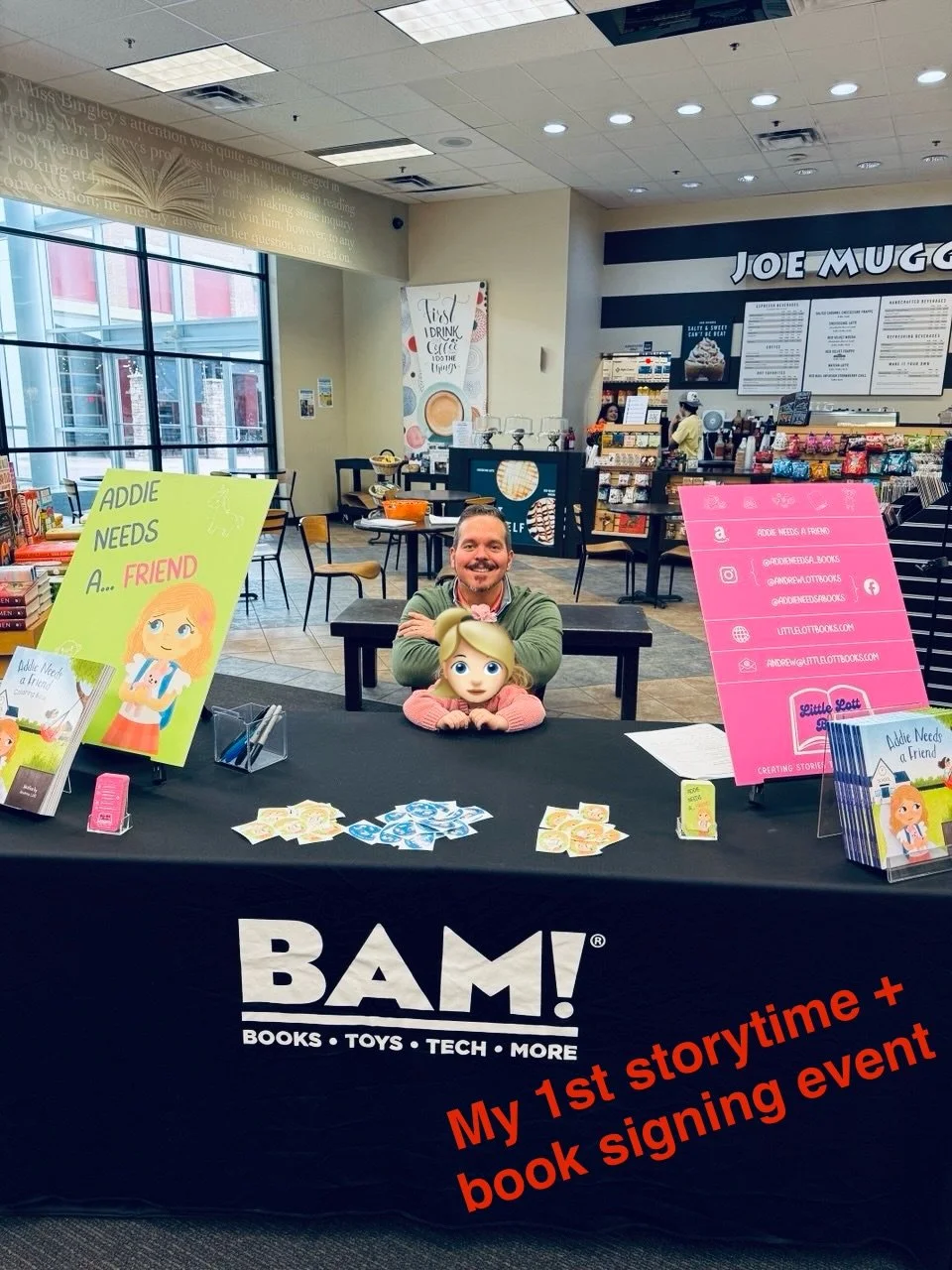 Over this last weekend, I had my first storytime and author signing, and I&rsquo;m still smiling about it 🤍📚

I was definitely nervous going in, but once I started reading, I quickly found my groove and loved every minute of it&hellip; except for w