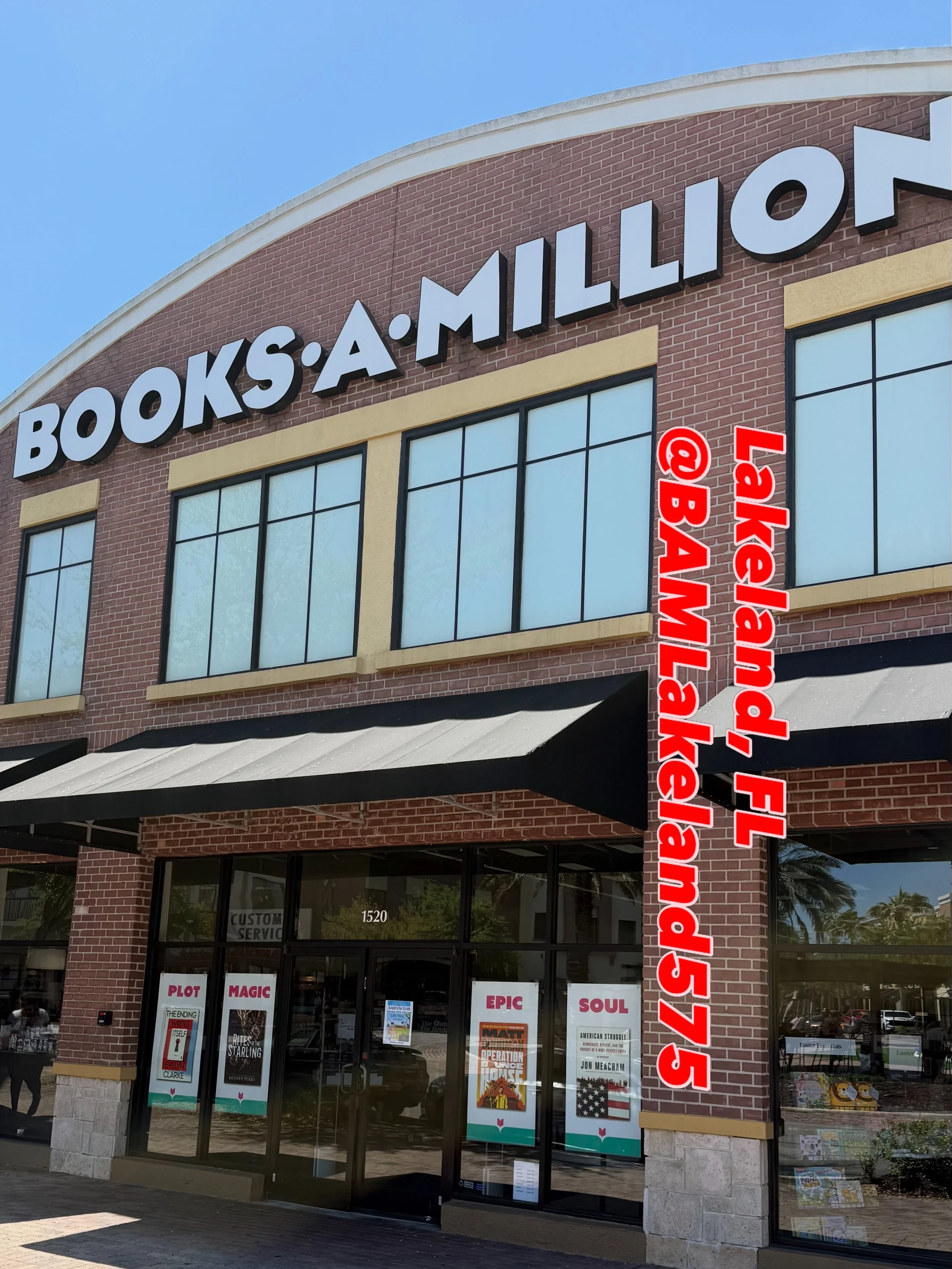 Well everybody, that&rsquo;s a wrap on my Books-A-Million event in Lakeland (@bamlakeland575 &hellip; from a couple months ago!!!

The location was beautiful, even with a renovation planned, and I had the chance to meet some awesome kids and have gre